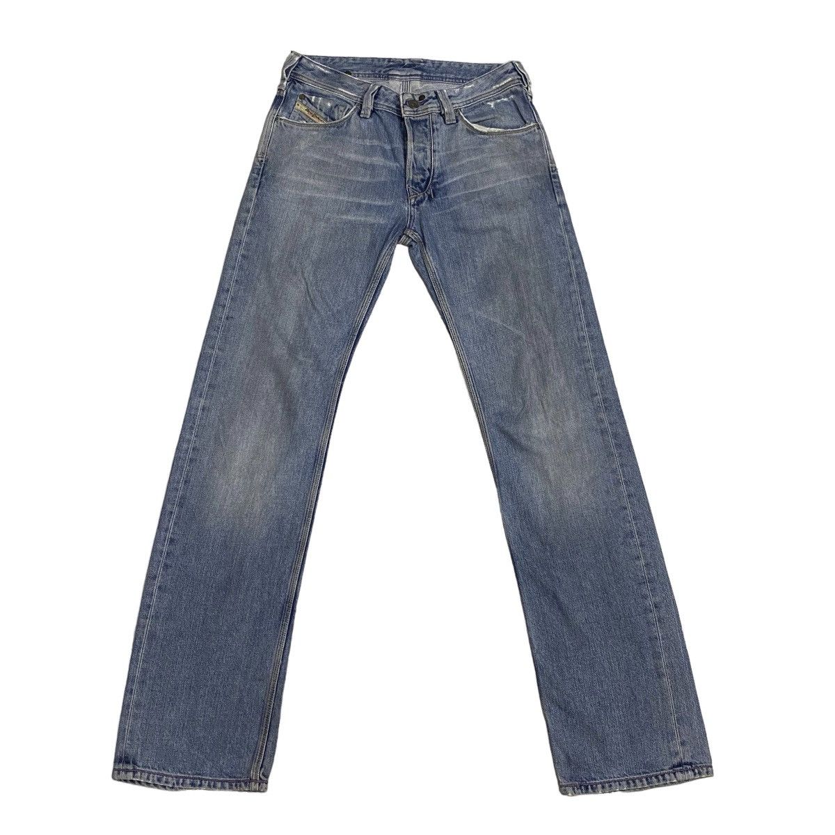 Diesel Industry washed distressed denim