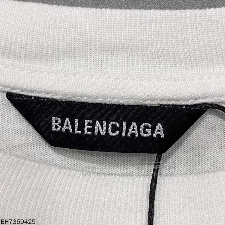 Balenciaga Balenciaga White Coke Short Sleeve Tee. Size US S / EU 44-46 / 1 - 5 Thumbnail