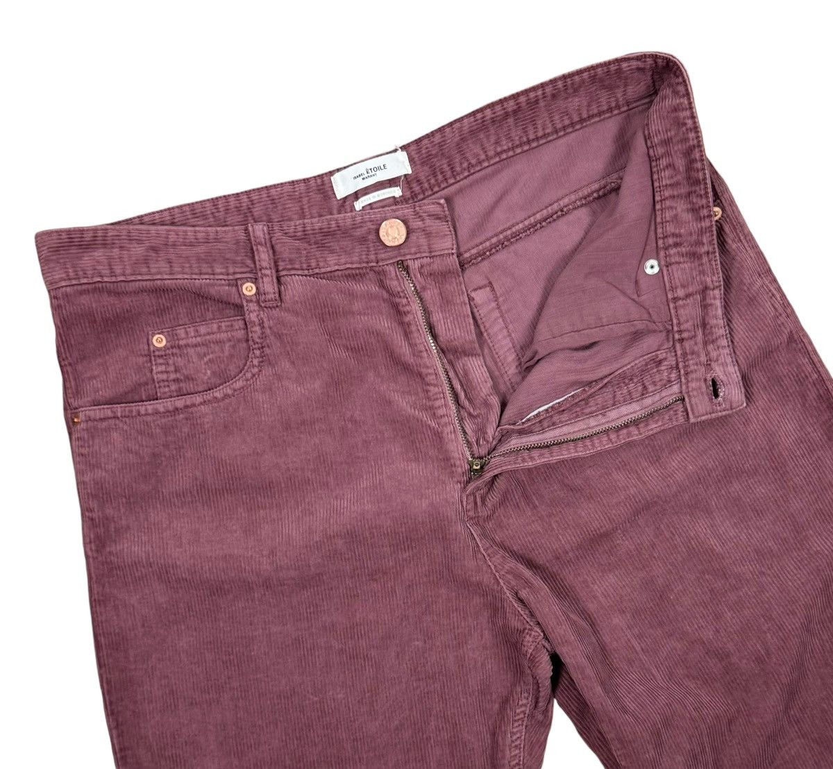 Isabel Marant Etoile Isabel Marant Etoile Corduroy Bordeaux Pants Cotton size 40 Size 28" / US 6 / IT 42 - 8 Thumbnail