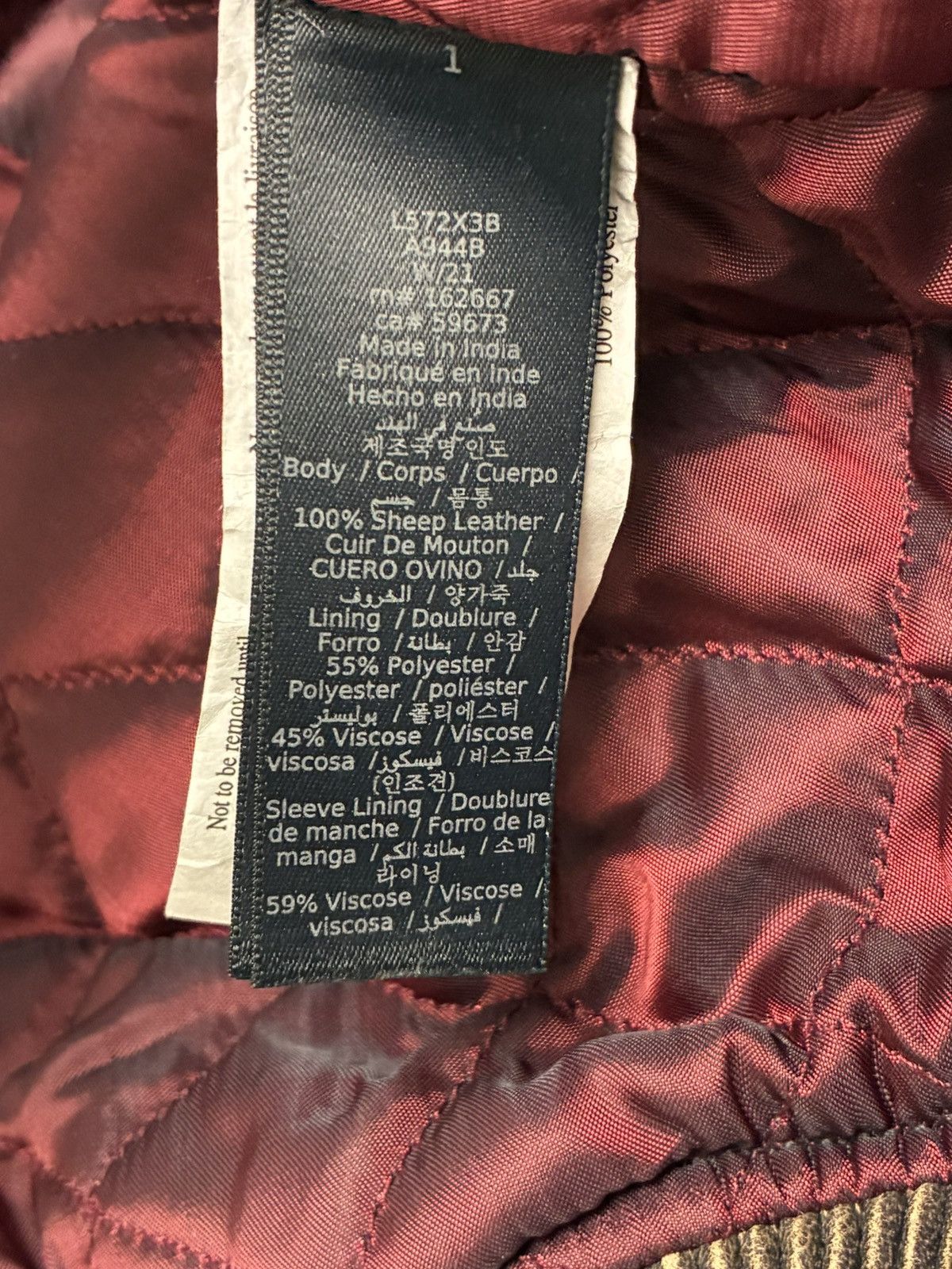 John Varvatos Tommy Bomber Removable Shearling Collar Leather small Size US S / EU 44-46 / 1 - 17 Thumbnail