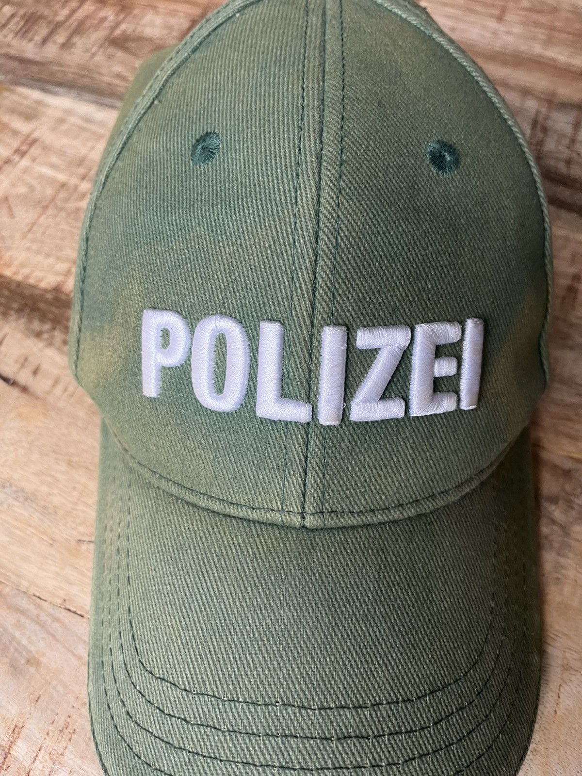 Vetements Vetements Polizei baseball cap Size ONE SIZE - 7 Thumbnail