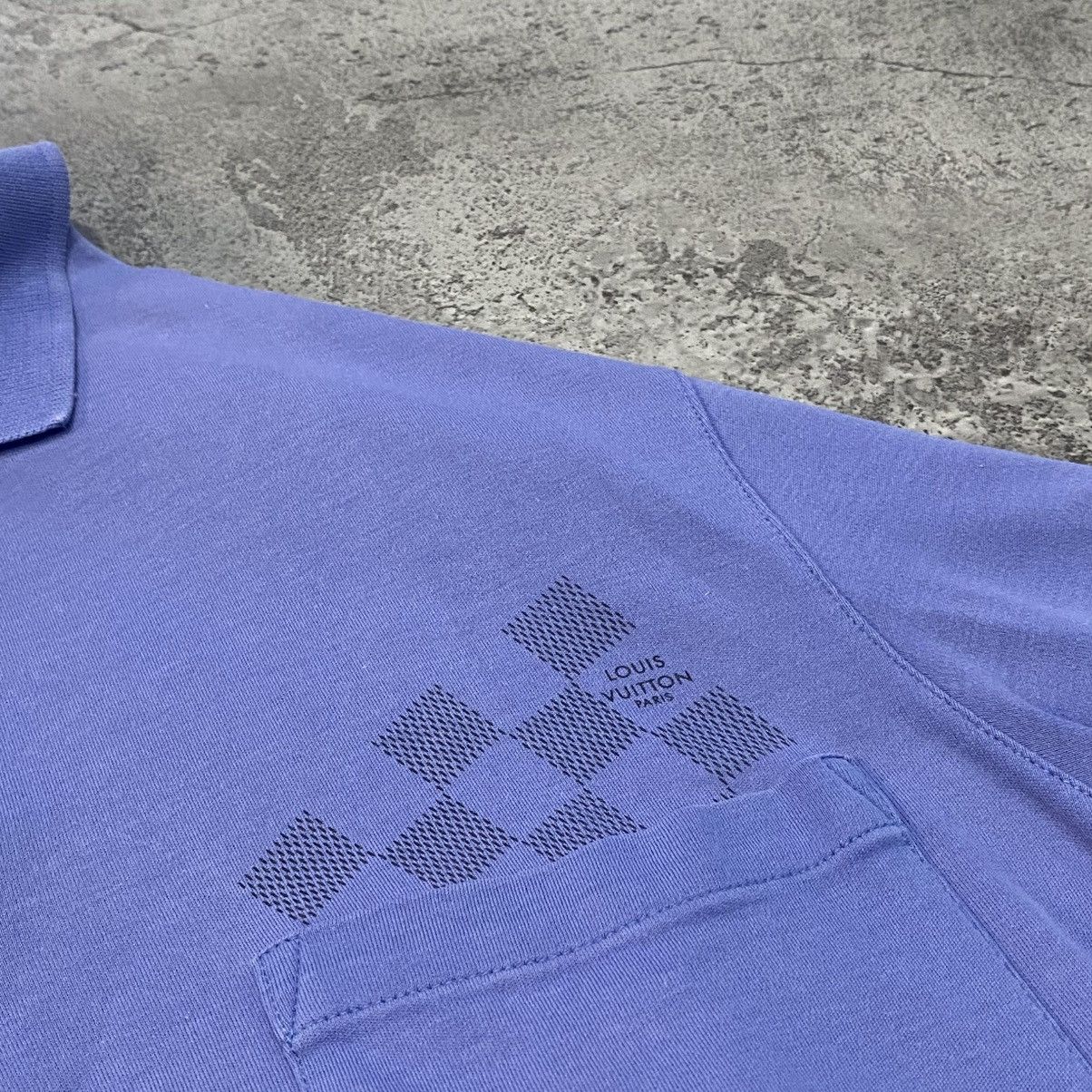 Louis Vuitton Louis Vuitton Damier Pocket Polo Shirt Size US S / EU 44-46 / 1 - 4 Thumbnail