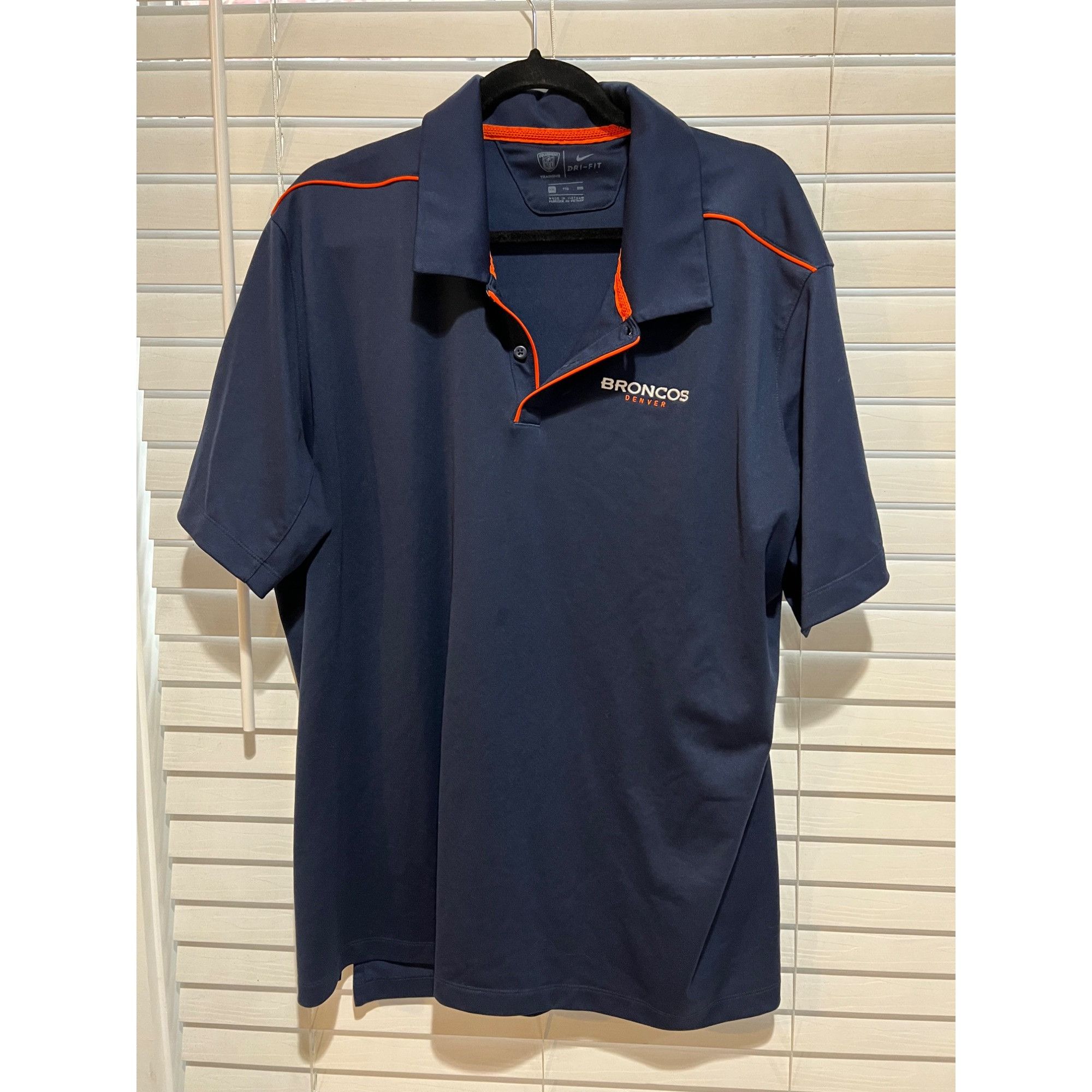 Nike Nike Denver Broncos Polo Shirt - Size XXL Size US XXL / EU 58 / 5 - 1 Thumbnail