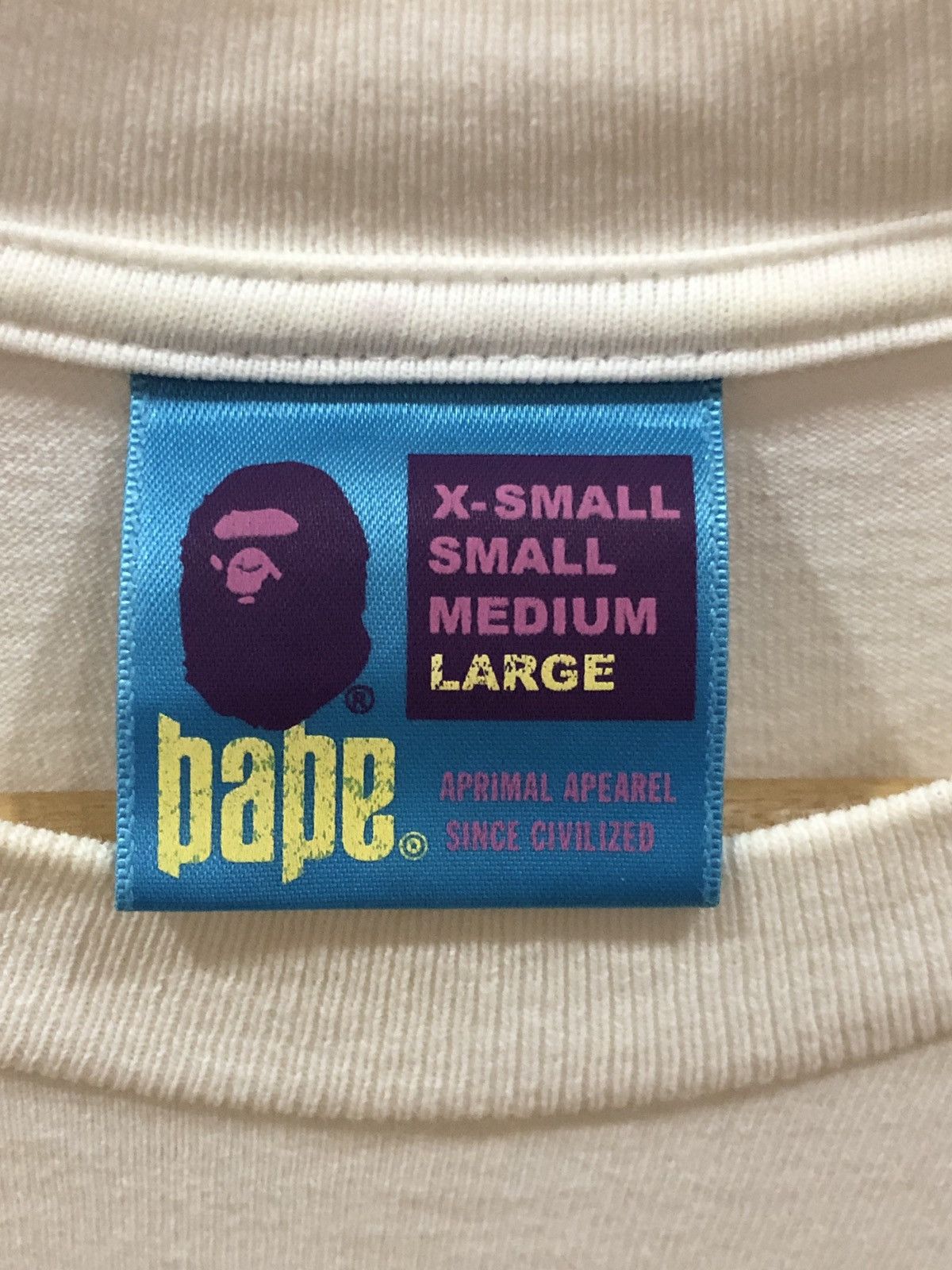 Bape RARE OG Vintage 2005 Tribal Camo Big Ape Head Mirror Print Size US L / EU 52-54 / 3 - 4 Thumbnail