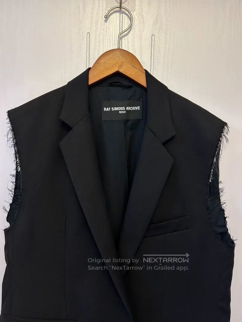Raf Simons Raf Simons Sleeveless suit Size 48R - 4 Thumbnail