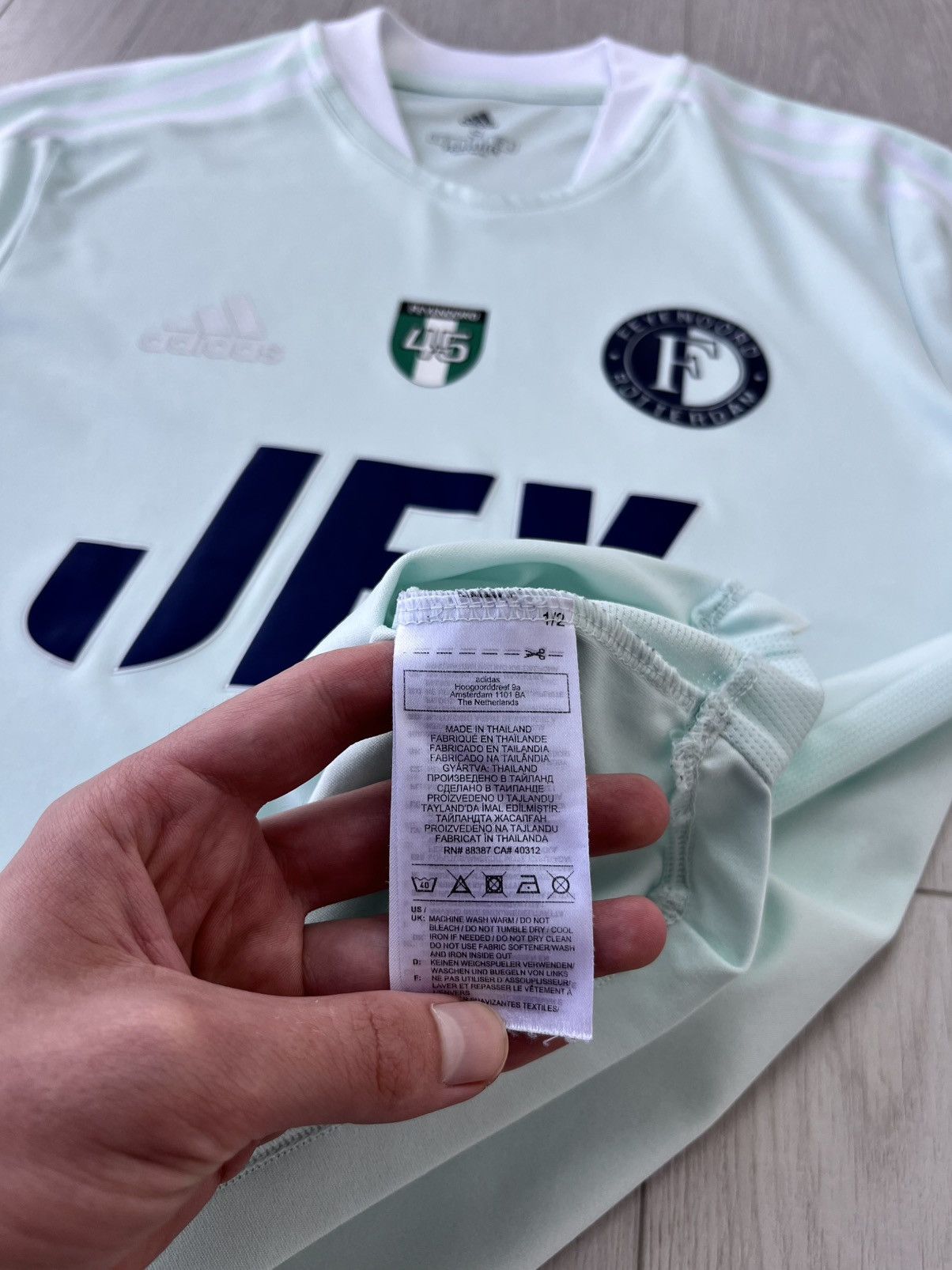 Adidas Adidas Feyenoord Soccer Jersey + Track Pants Tracksuit Bloke Size US S / EU 44-46 / 1 - 13 Thumbnail