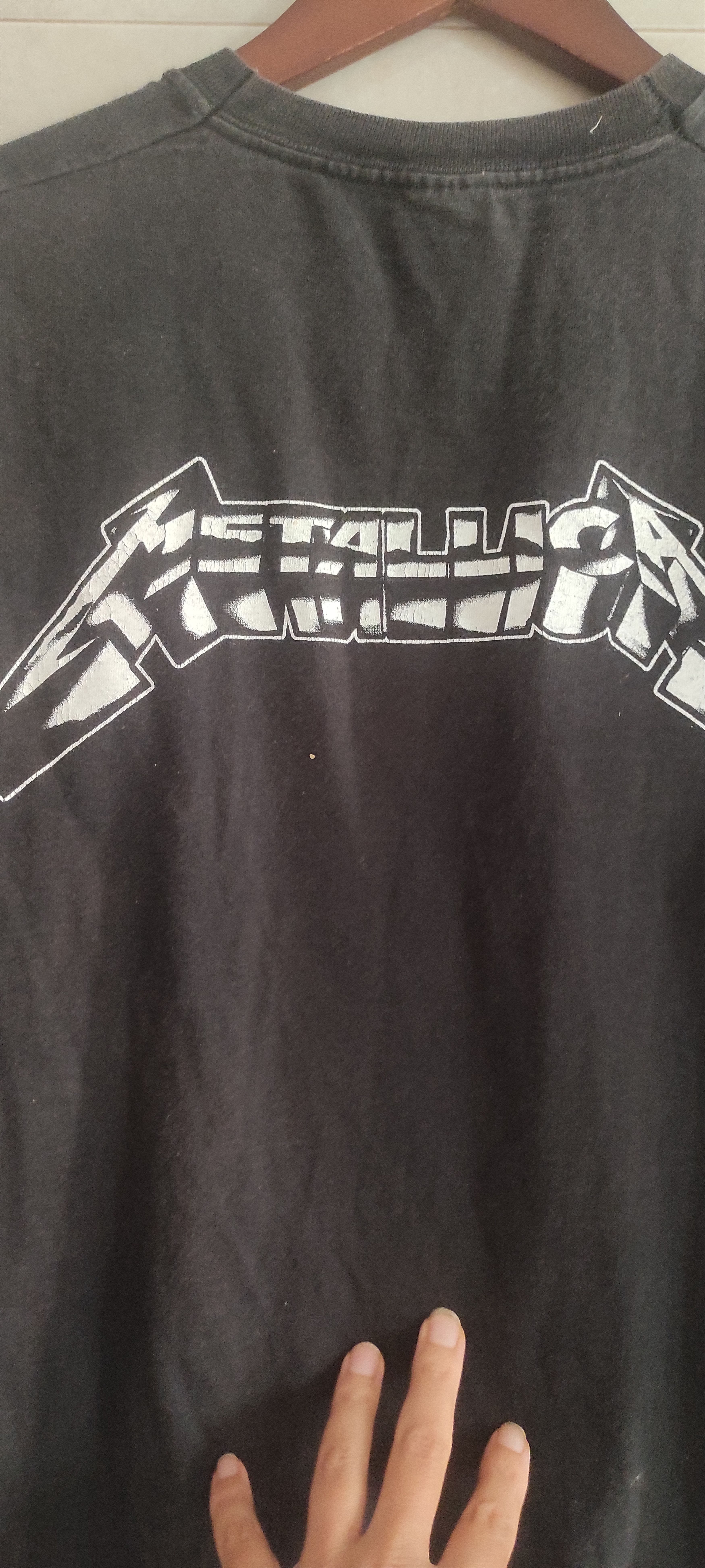 Metallica VTG Metallica Fruit Of The Loom Master of Puppets T-shirt Size US L / EU 52-54 / 3 - 10 Thumbnail