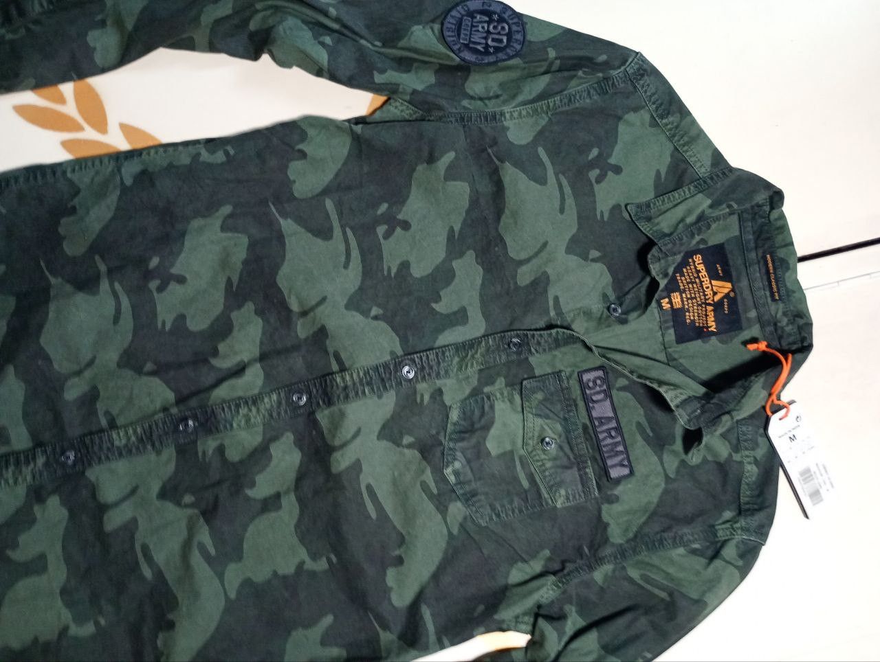Japanese Brand × Superdry Superdry S.D.Army Shirt NWT Size US M / EU 48-50 / 2 - 6 Thumbnail