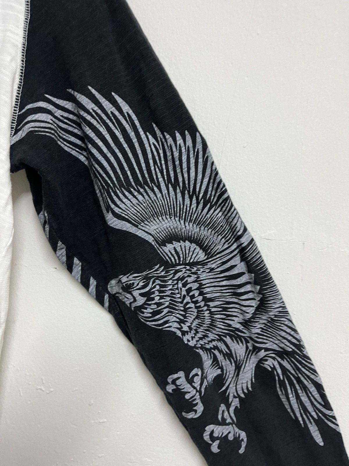 Addaptation Japan 💥VINTAGE ! Y2K Phoenix Dragon Sukajan Tradition Japan Tee Size US L / EU 52-54 / 3 - 4 Thumbnail