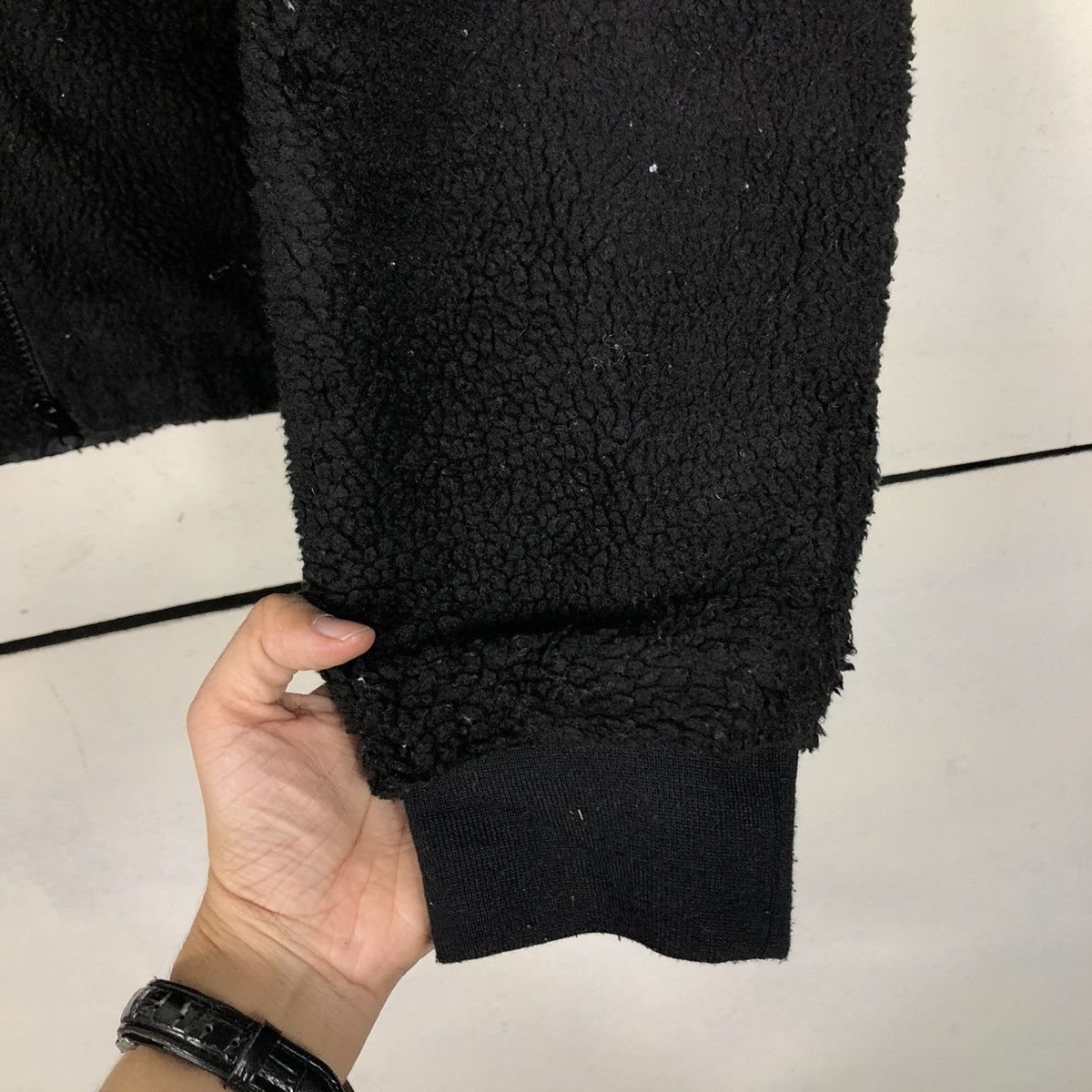 Japanese Brand 🔥VINTAGE BOMBER FLEECE JACKET ZIPPER MARK GONZALEZ Size US M / EU 48-50 / 2 - 17 Thumbnail