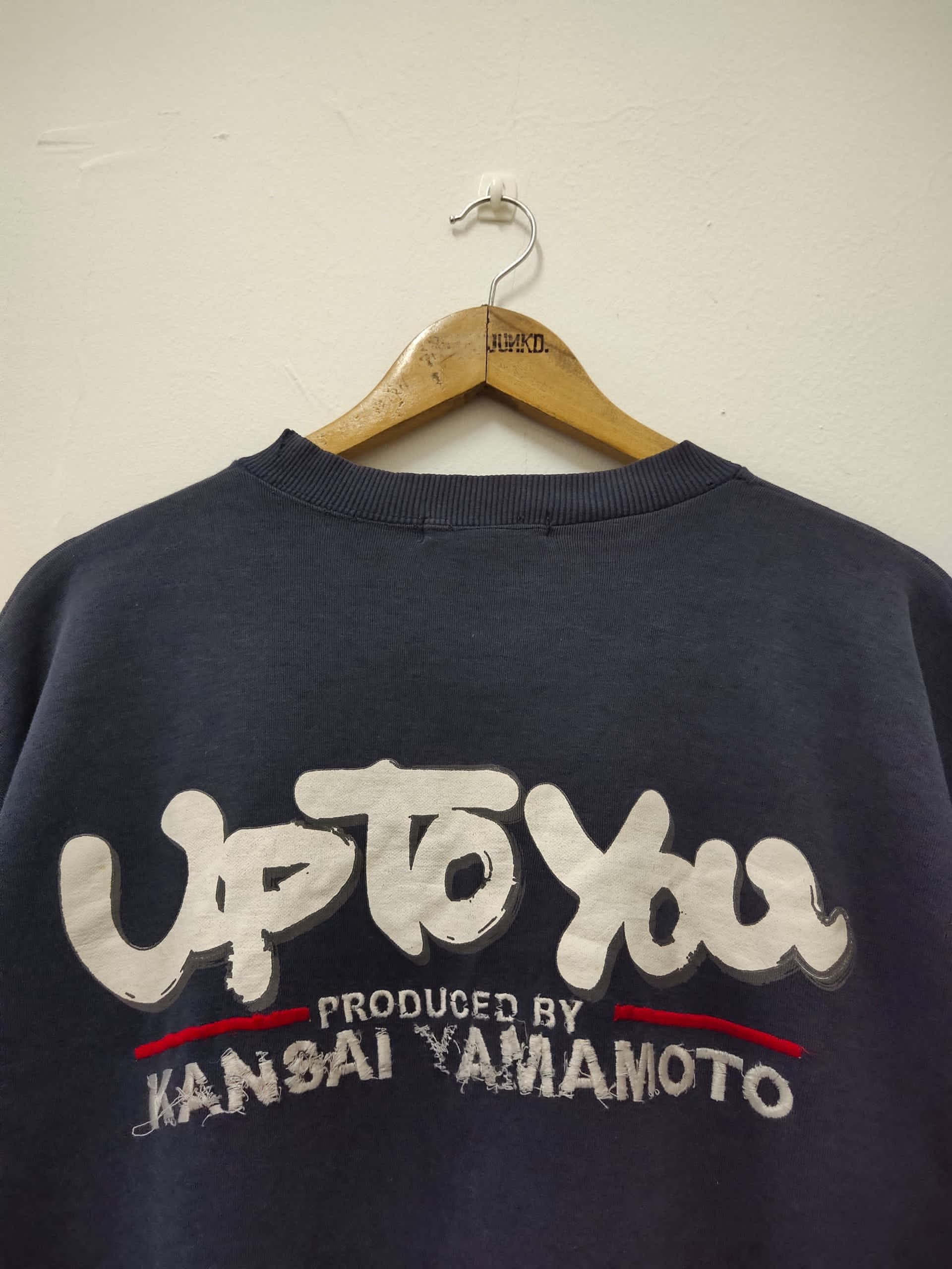 Japanese Brand Vintage Kansai Yamamoto Up to you Distressed true vintage Size US XL / EU 56 / 4 - 7 Thumbnail