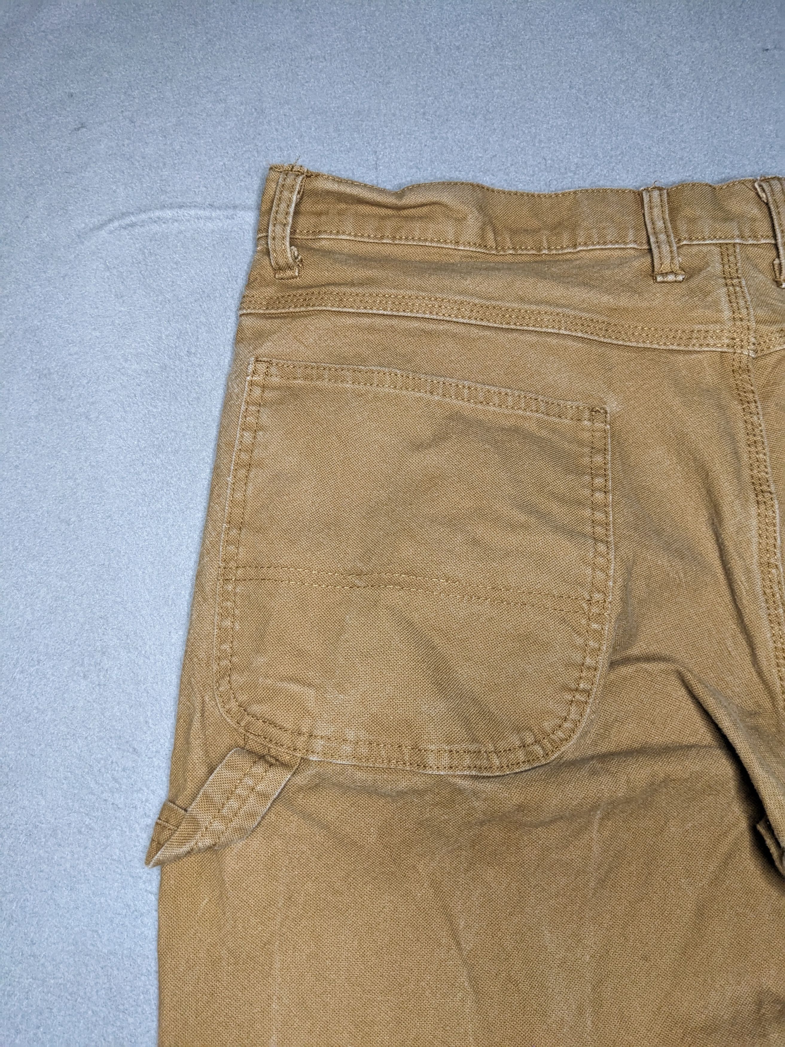 Dickies Dickies Carpenter Pants 38x30 Canvas Beige Distressed Faded Size US 38 / EU 54 - 7 Thumbnail