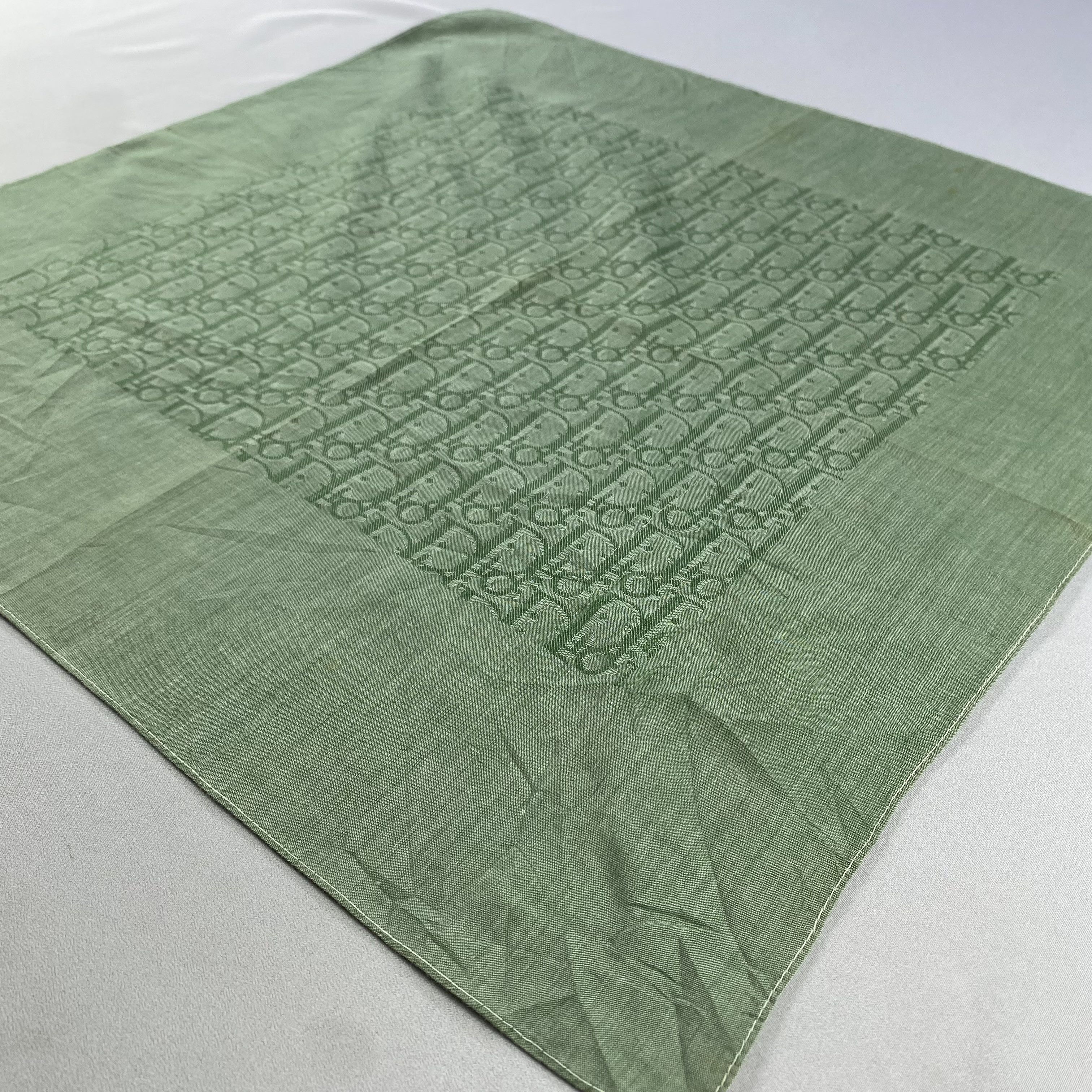Vintage Dior Oblique Bandana/ Handkerchief / Neckerchief Size ONE SIZE - 2 Thumbnail