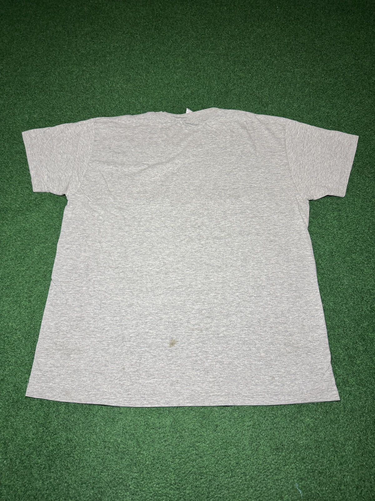 Tommy Hilfiger Vintage Tommy Hilfiger 90s Flag Logo Large Grey T Shirt Size US L / EU 52-54 / 3 - 4 Thumbnail