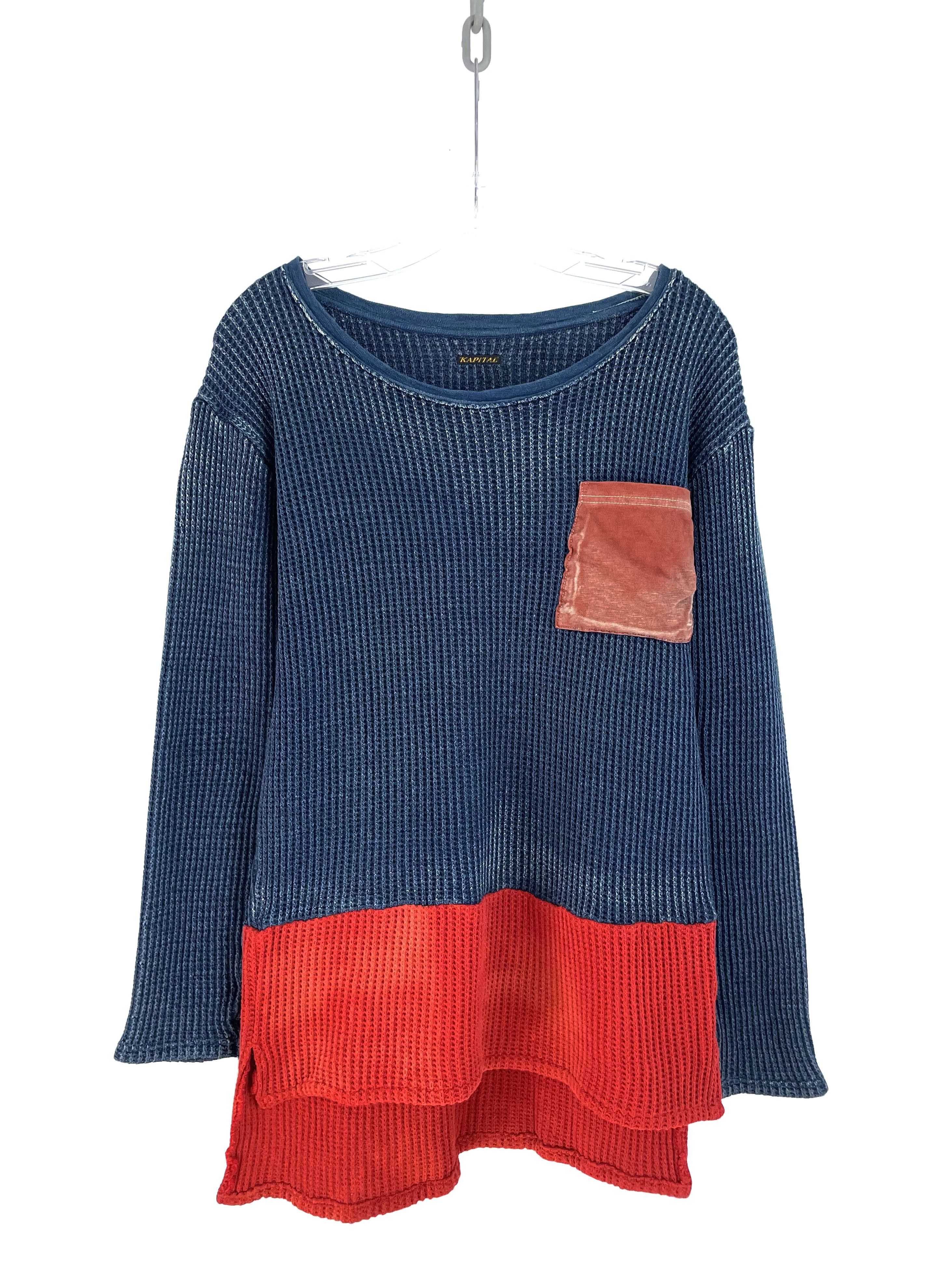 Kapital Red Pocket Thermal Longsleeve Size US L / EU 52-54 / 3 - 1 Thumbnail