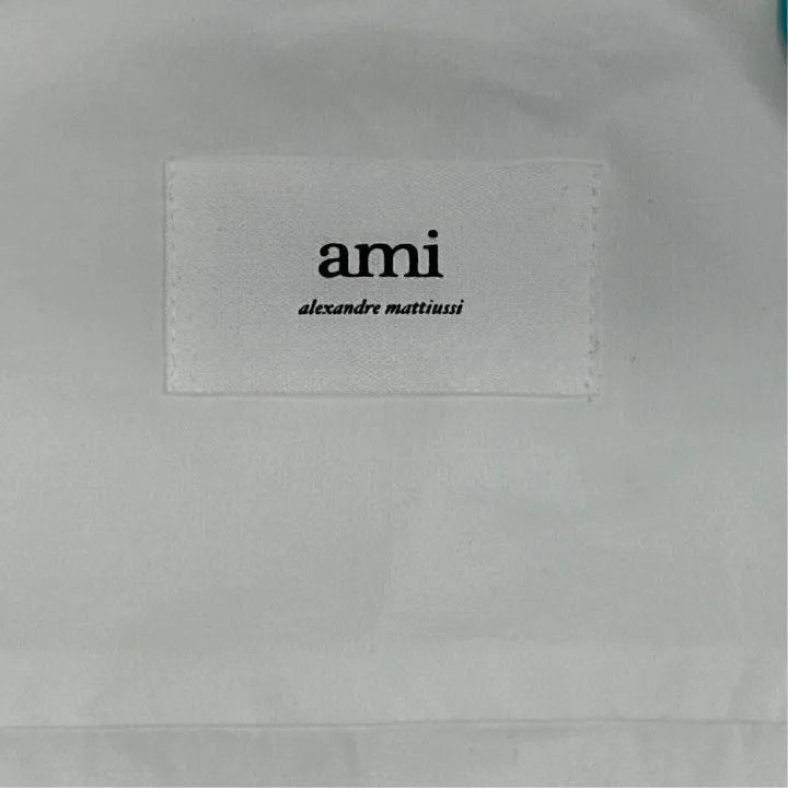 AMI AMIPARIS Slim Fit Long Sleeve Shirt -2507 Size US XL / EU 56 / 4 - 4 Thumbnail