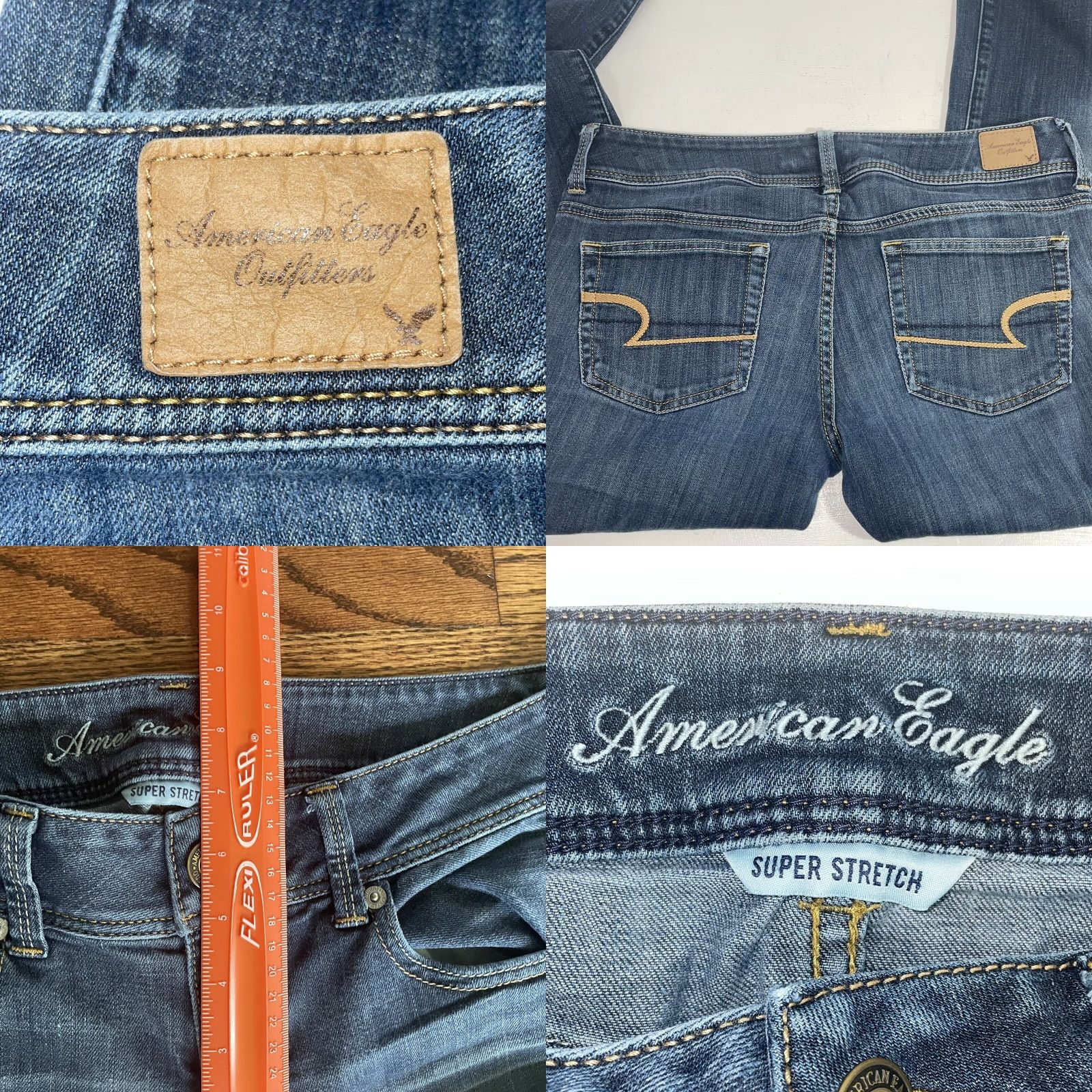 American Eagle Outfitters American Eagle Outfitters Jeans Women 8 Regular Bootcut Denim Blue Slim Boot Stretch 30x30 Size 30" / US 8 / IT 44 - 8 Thumbnail