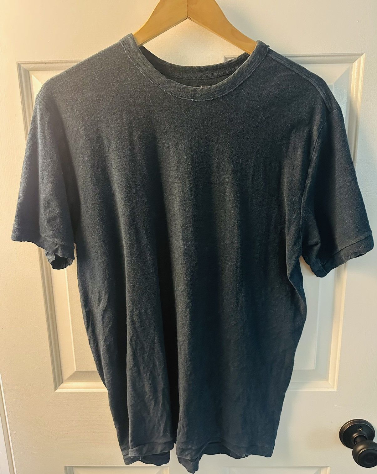 tezomeya Tezomeya Loop Wheeled Organic Cotton T-shirt - Made In Japan Size US M / EU 48-50 / 2 - 1 Thumbnail