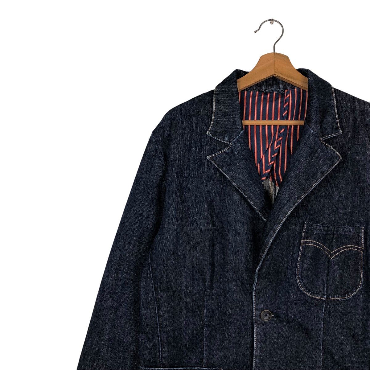 Levi's 📌Vintage Denim Chore Work Jacket Denim Levi's Multi Pocket Size US L / EU 52-54 / 3 - 8 Thumbnail