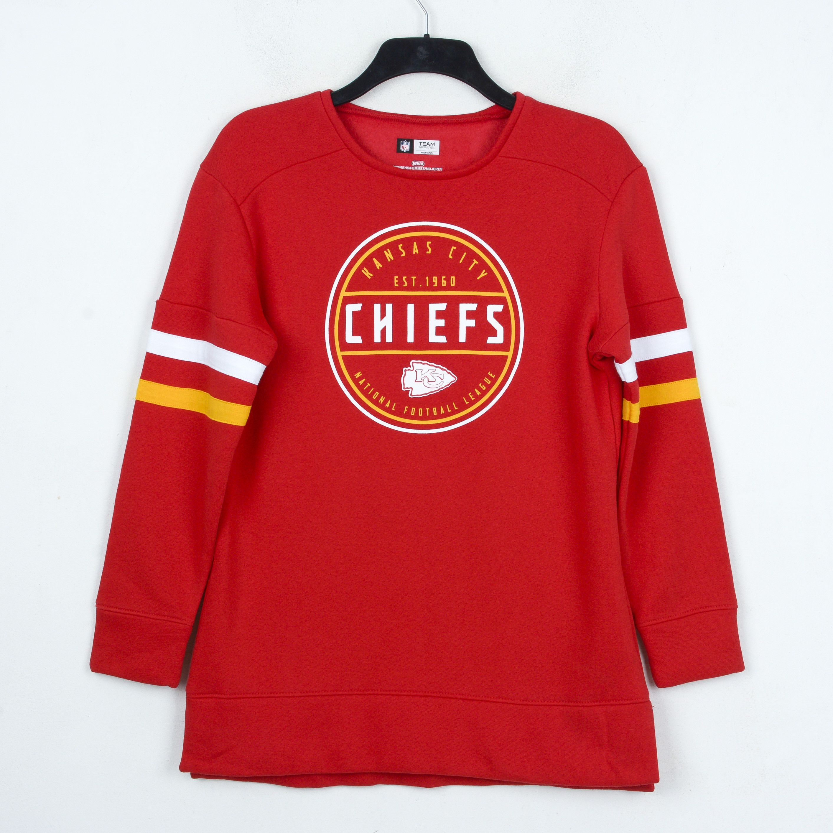 NFL Kansas City Chiefs Women M Jumper Pullover Sweatshirt Logo Size M / US 6-8 / IT 42-44 - 1 Thumbnail