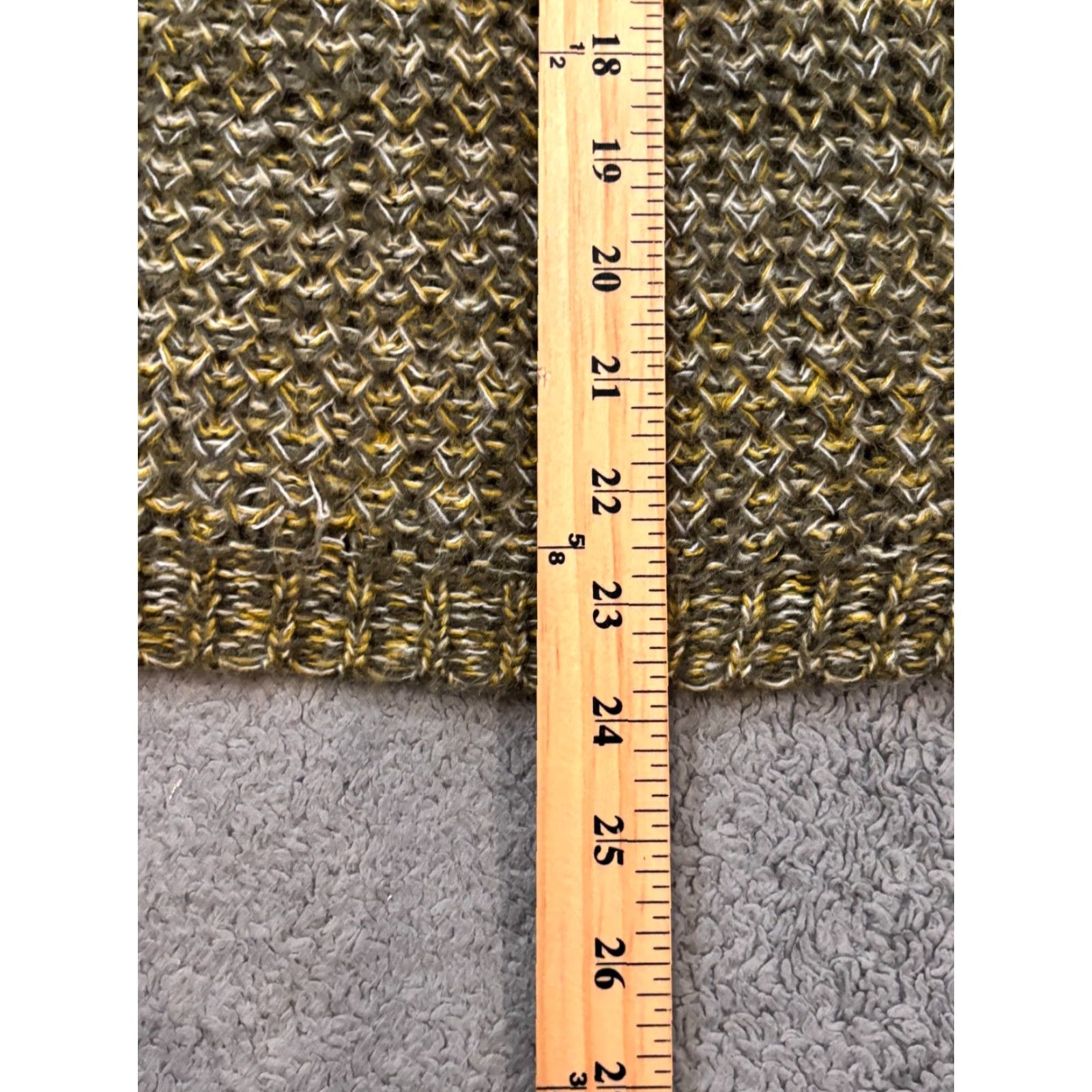 Jessica Simpson Jessica Simpson Sweater Womens Small Green Knit Long Sleeve Pullover Cozy Size S / US 4 / IT 40 - 4 Thumbnail