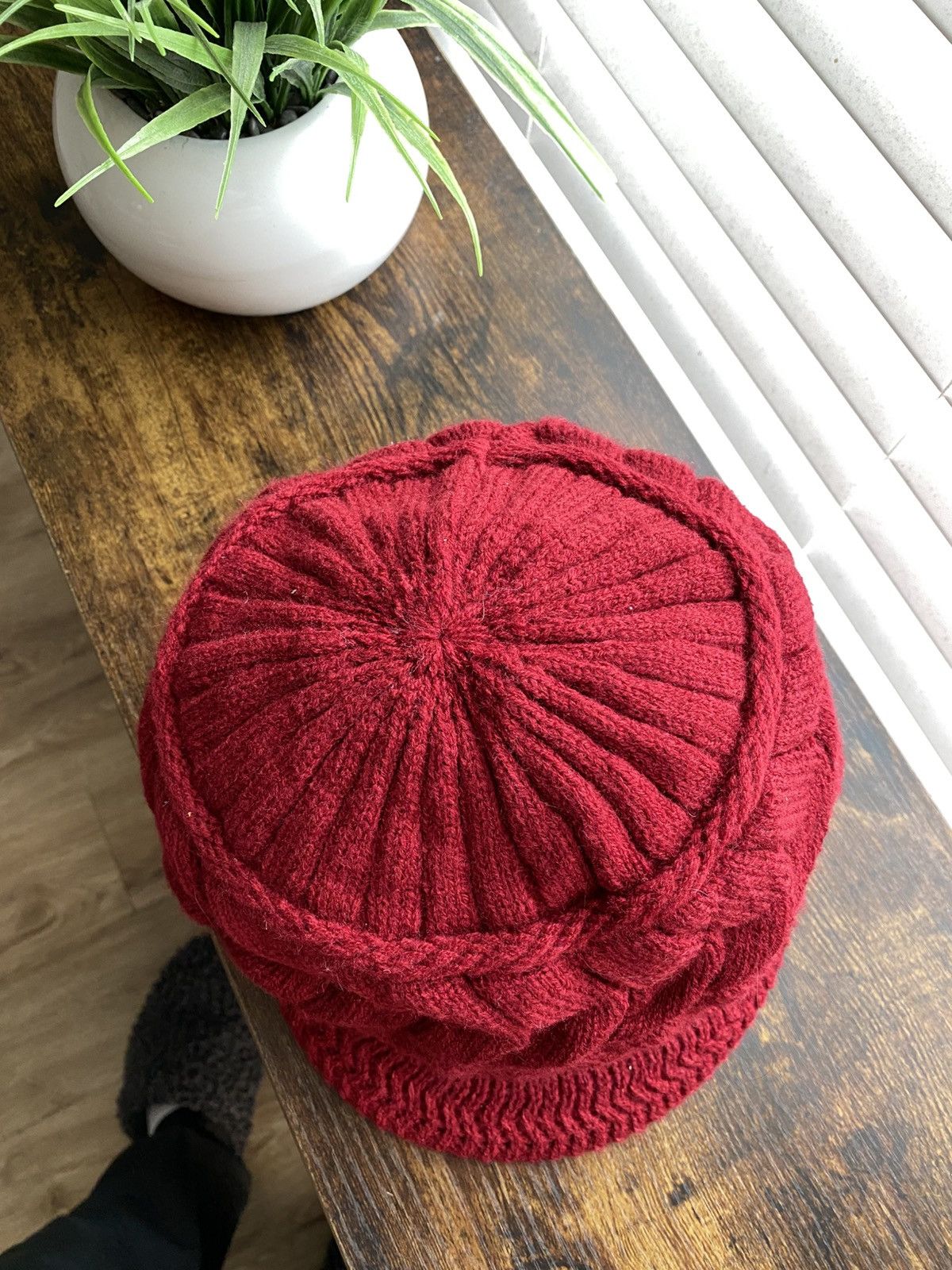Other Y2K Fleece Knit Beanie Size ONE SIZE - 4 Thumbnail