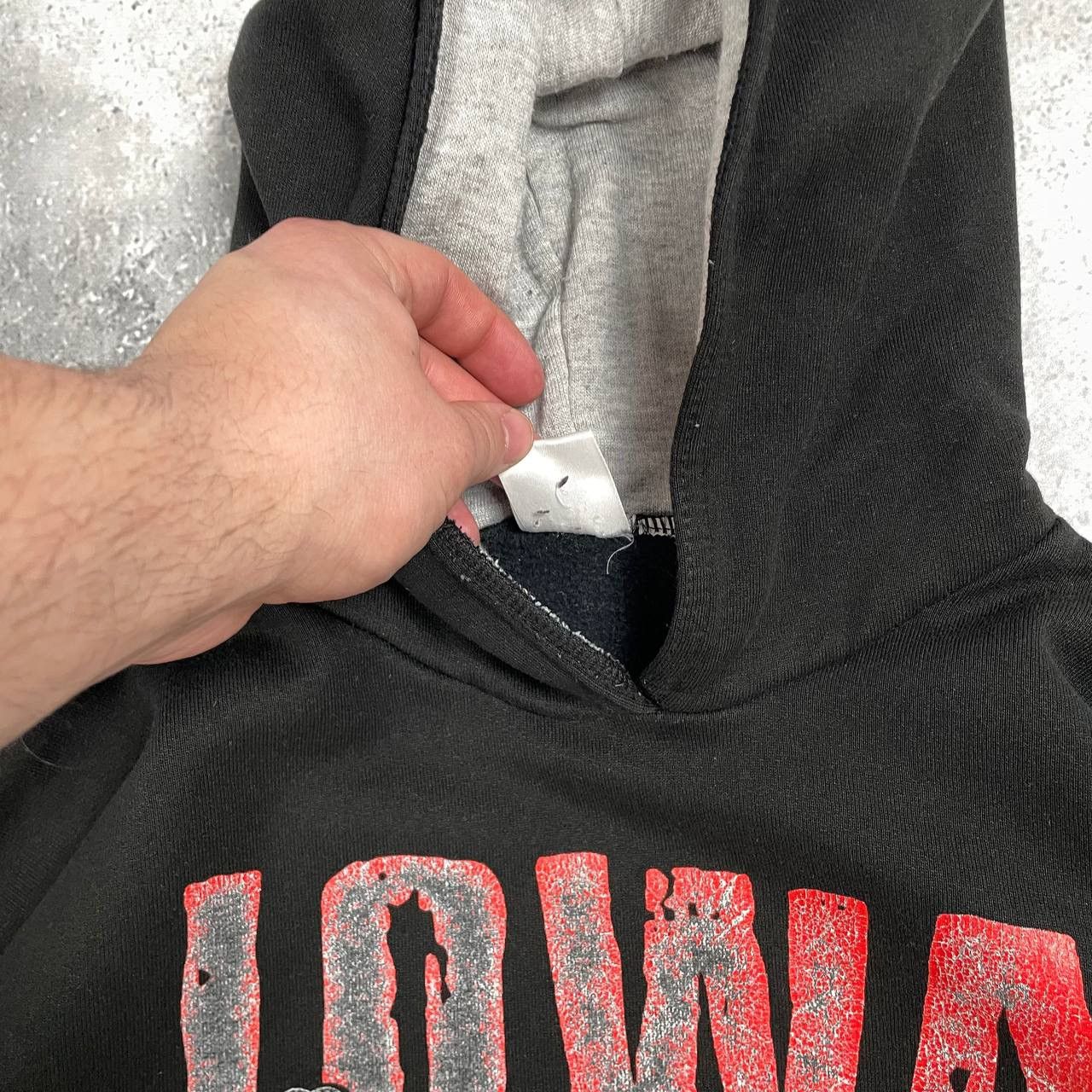 Slipknot Vintage 2000s Slipknot IOWA UK Bootleg Hoodie Faded Black XS Size US XS / EU 42 / 0 - 10 Thumbnail
