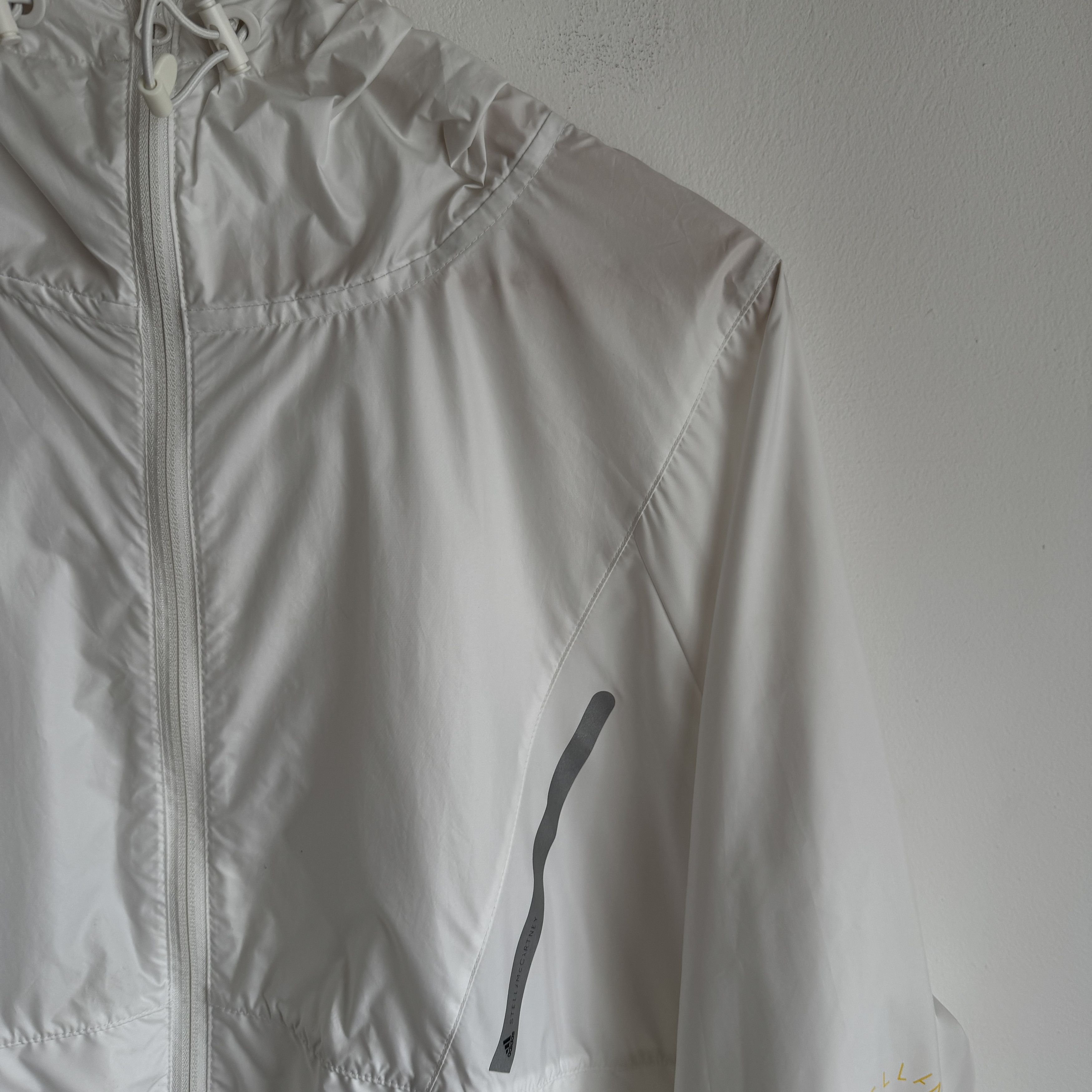 Adidas × Stella McCartney Adidas x Stella McCartney Womens Windbreaker Hooded Jacket Size XL / US 12-14 / IT 48-50 - 12 Thumbnail