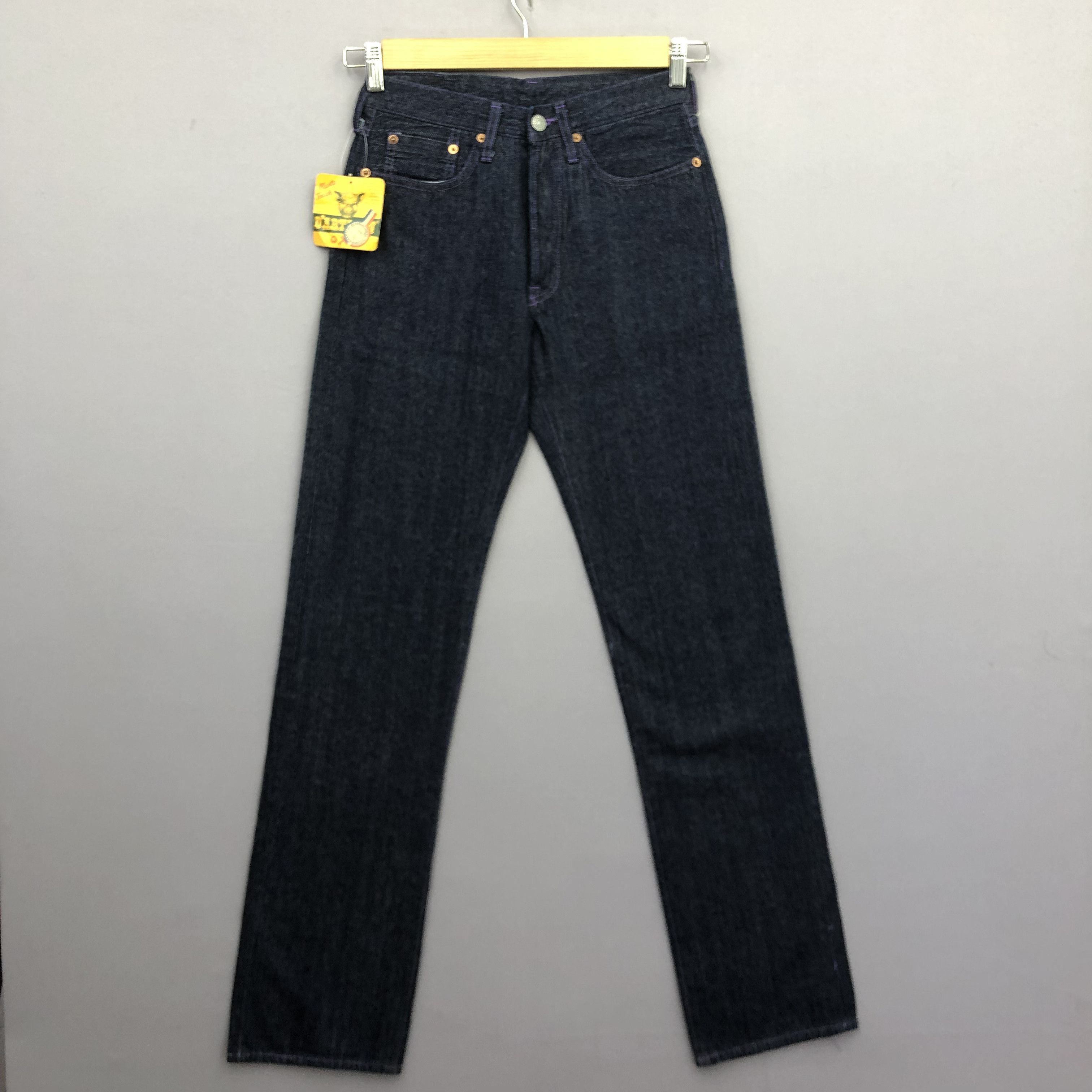 Studio D'Artisan Vintage NWT 90s Studio D'artisan Selvedge Blue Jeans Denim Size 26" / US 2 / IT 38 - 1 Thumbnail