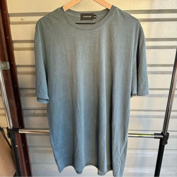 Designer × Talentless NEW TALENTLESS MENS PREMIUM SLATE BLUE TEE SZ 2XL XXL Size US XXL / EU 58 / 5 - 2 Thumbnail