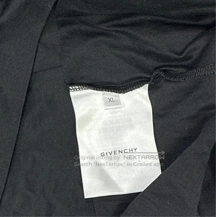 Givenchy Givenchy SS24 Logo Embroidered Men's Short-Sleeve T-Shirt. Size US XL / EU 56 / 4 - 3 Thumbnail