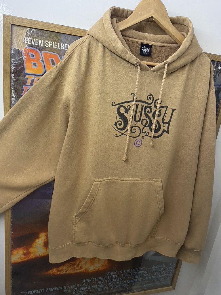 Stussy 00s Vintage Stussy Co. Old Cursive Script Spellout Hoodie Size US L / EU 52-54 / 3 - 6 Thumbnail