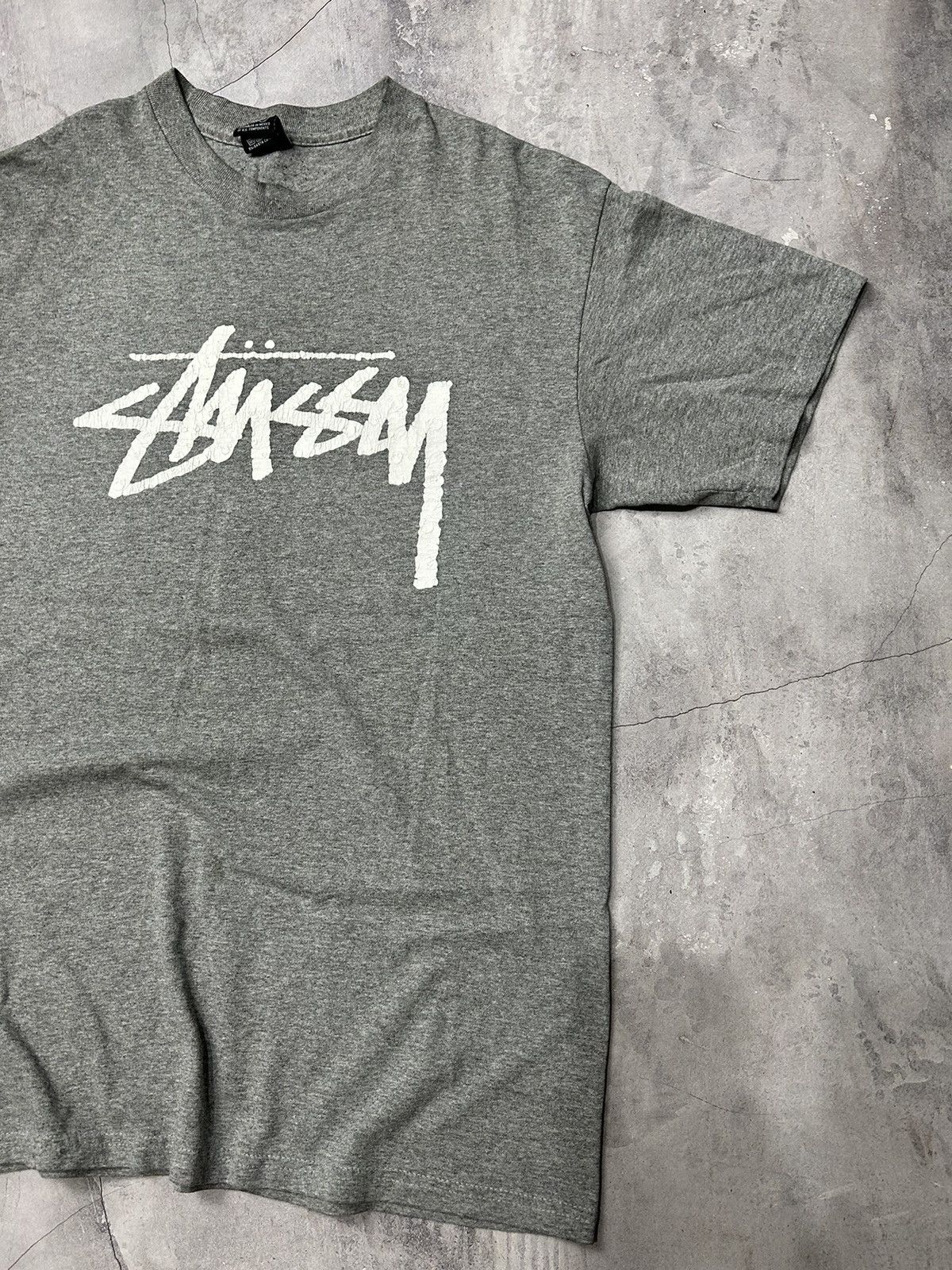 Stussy × Vintage Vintage Stussy Logo T Shirt Size US M / EU 48-50 / 2 - 2 Thumbnail