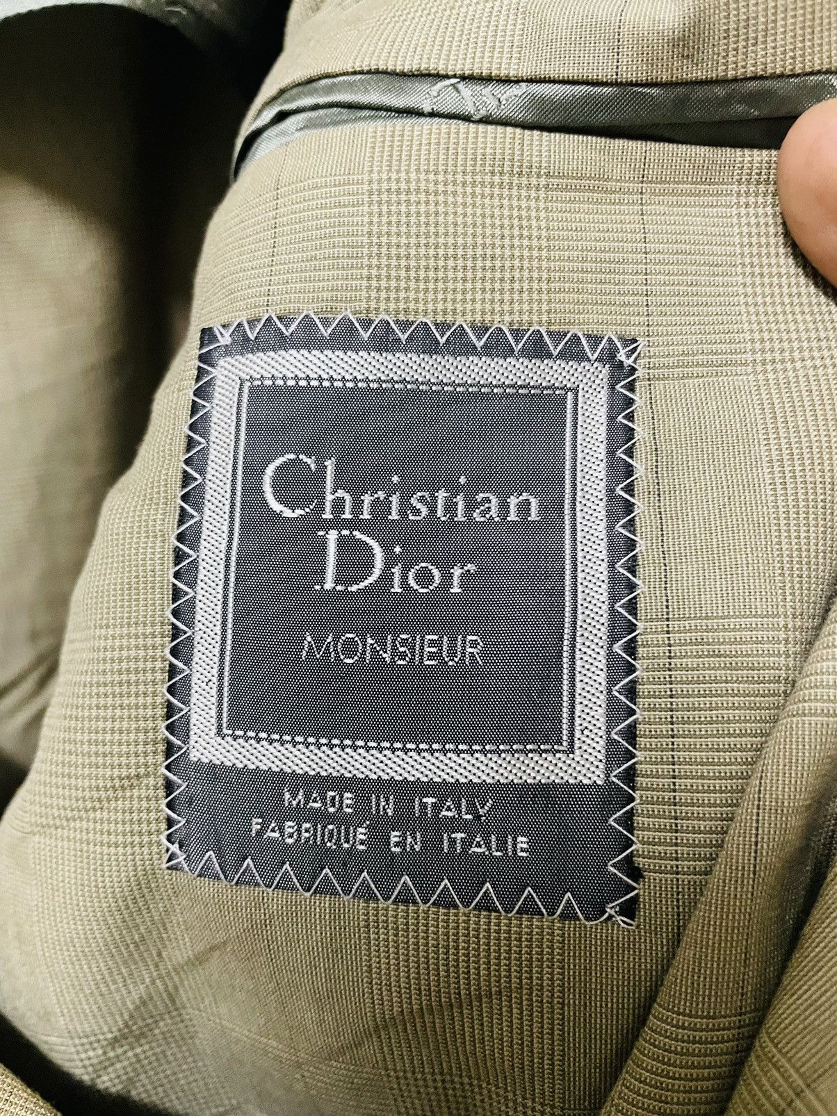 Christian Dior Monsieur VINTAGE CHRISTIAN DIOR MONSIEUR BLAZERS Size 40R - 11 Thumbnail