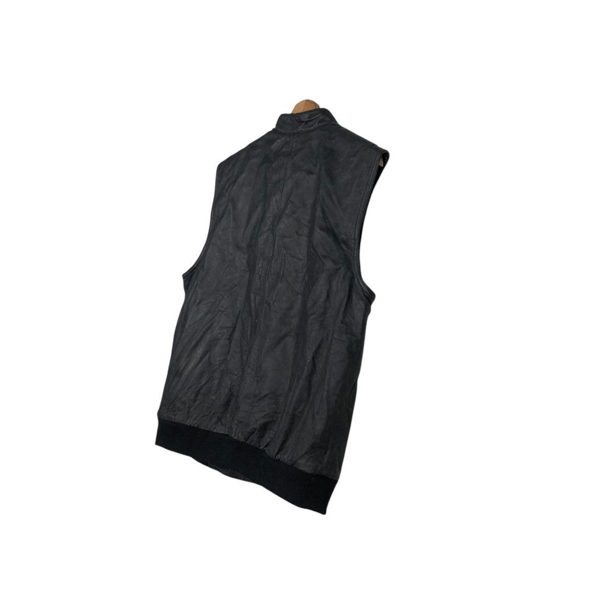 Japanese Brand × Vintage 📌Vintage Biker Wear Vest Jacket Friendly Word Size US M / EU 48-50 / 2 - 11 Thumbnail