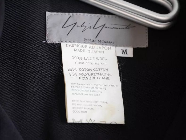Yohji Yamamoto Yohji Yamamoto 1997 SS Knit Paneled Short Jacket 2505-Nexta Size US M / EU 48-50 / 2 - 4 Thumbnail
