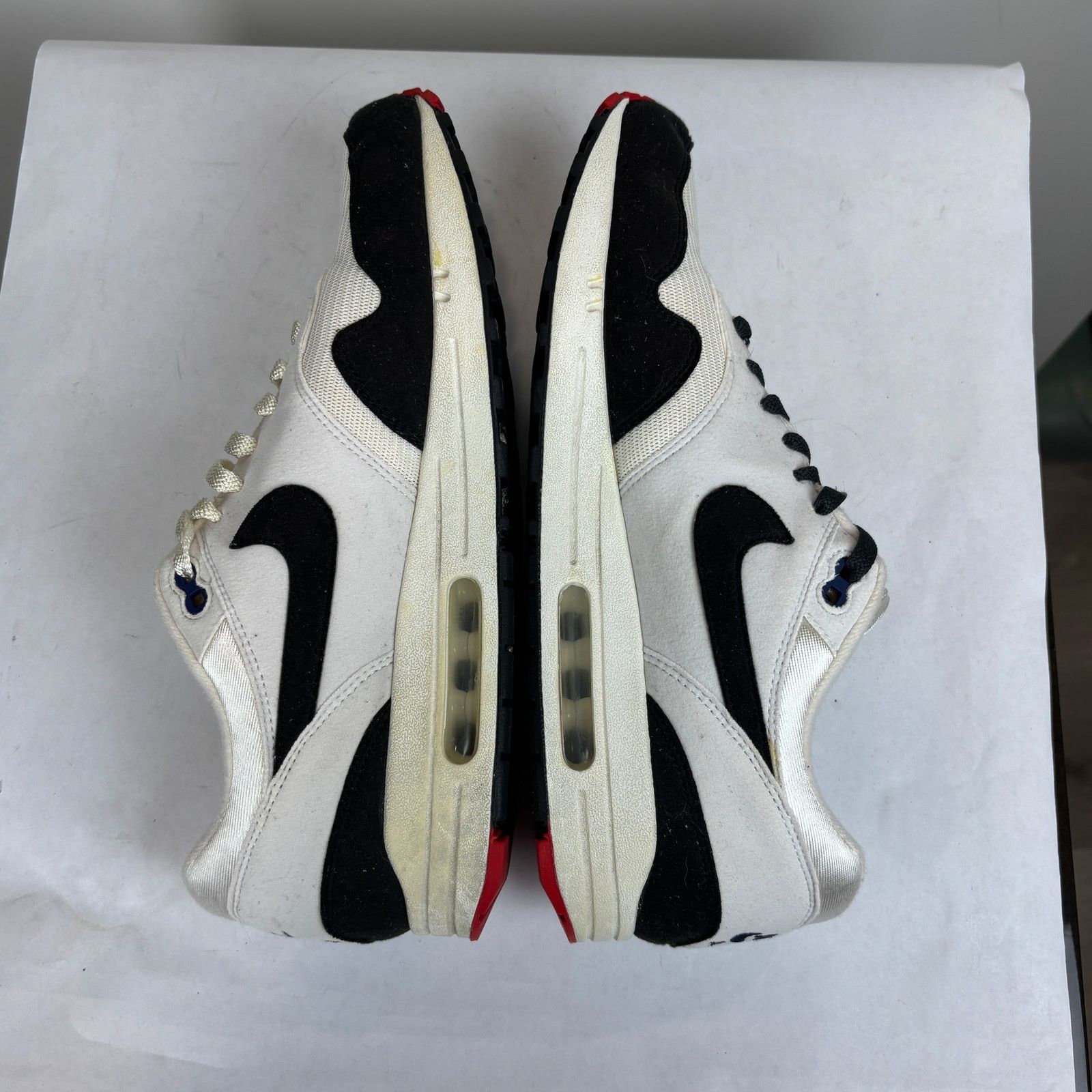 Nike Nike Air Max 1 ID By You Black White Sneakers Men's 11.5 Size US 11.5 / EU 44-45 - 7 Thumbnail