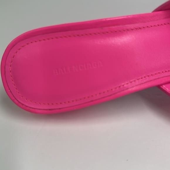 Balenciaga New Authentic BALENCIAGA Agneau Arena Cagole 70mm Mules 39 Size US 9 / IT 39 - 10 Thumbnail