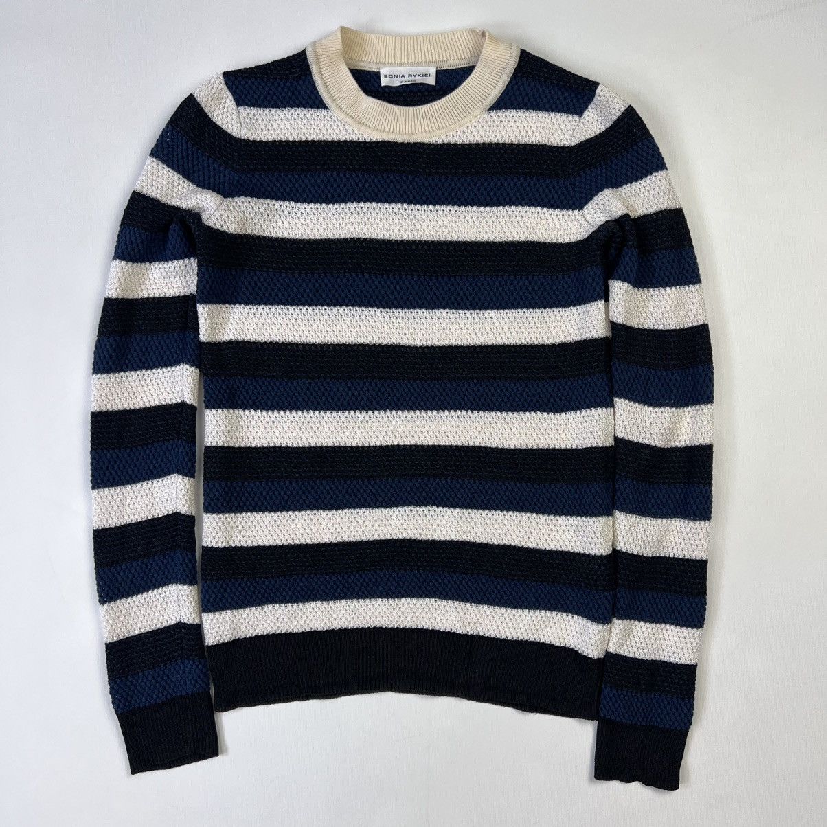 Sonia Rykiel Sonia Rykiel Paris stripped knit sweater Size S / US 4 / IT 40 - 2 Thumbnail