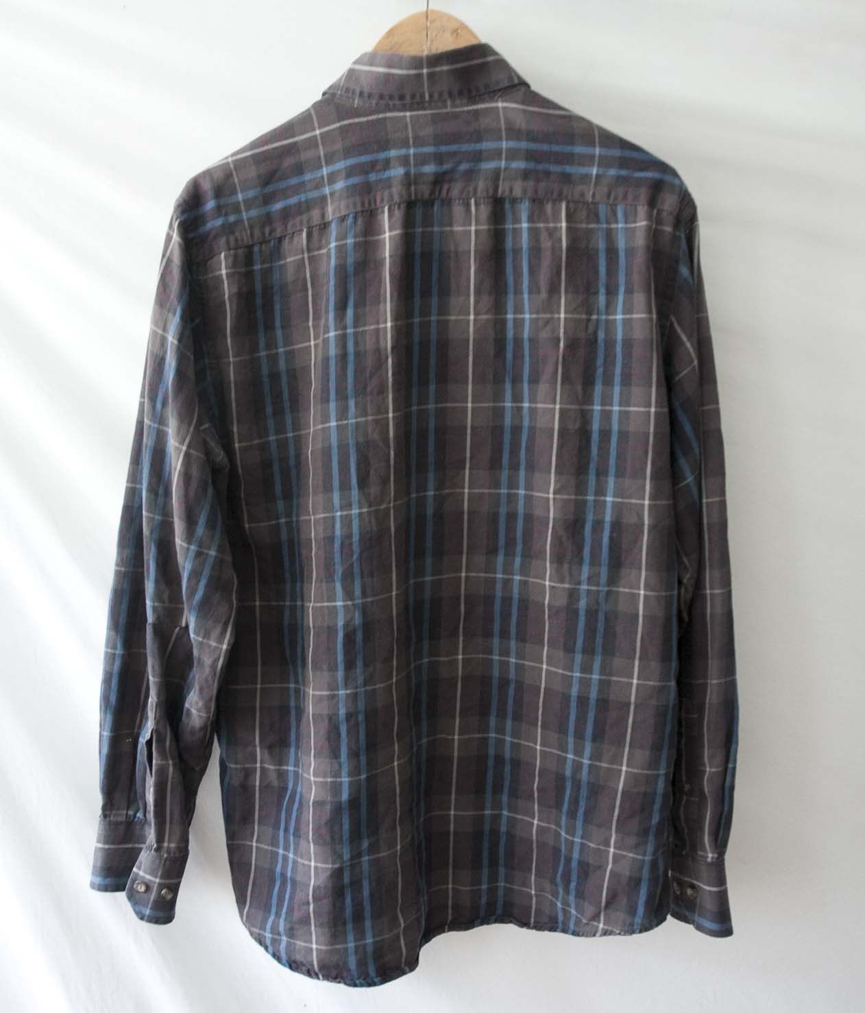 Viyella Viyella Shirt Flannel Size M Multicolor Plaid Distressed Size US M / EU 48-50 / 2 - 6 Thumbnail