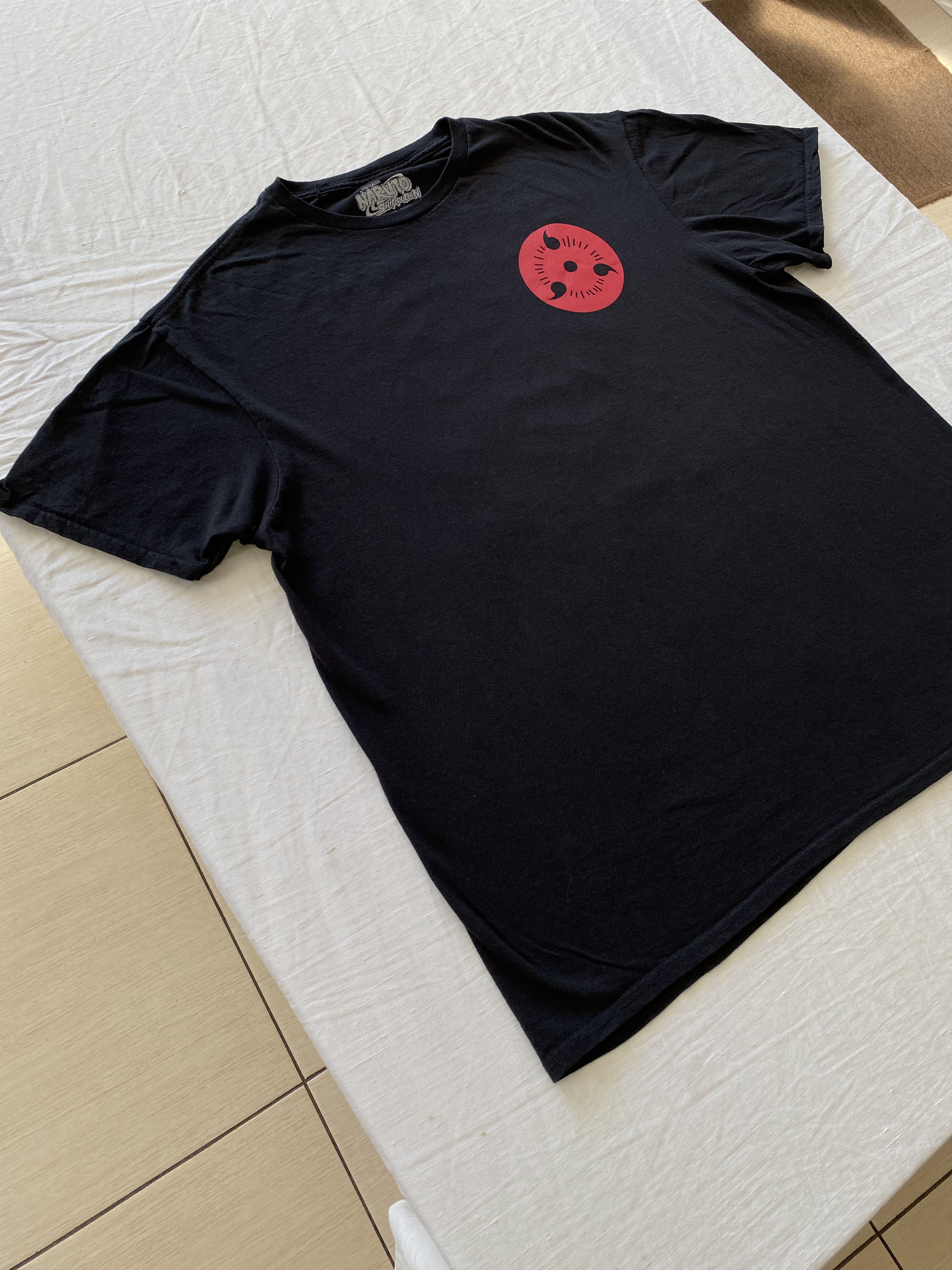 Anime Vintage 2000s Naruto Shippuden Anime Movie Sasuke T-shirt Size US L / EU 52-54 / 3 - 16 Thumbnail