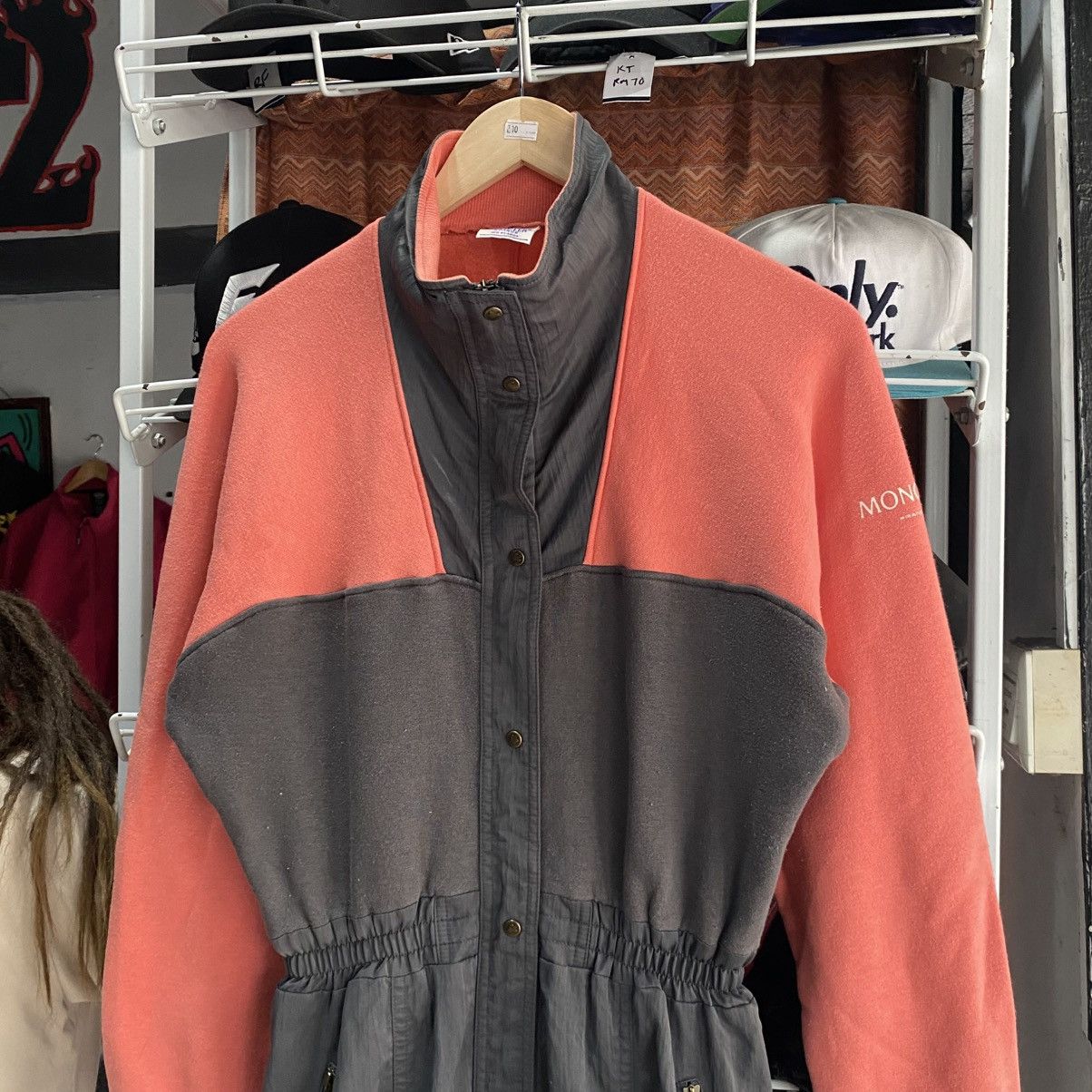 Moncler Vintage 90s Moncler Asics Archive Gorpcore OnePiece Ski Suit Size US 28 / EU 44 - 3 Thumbnail