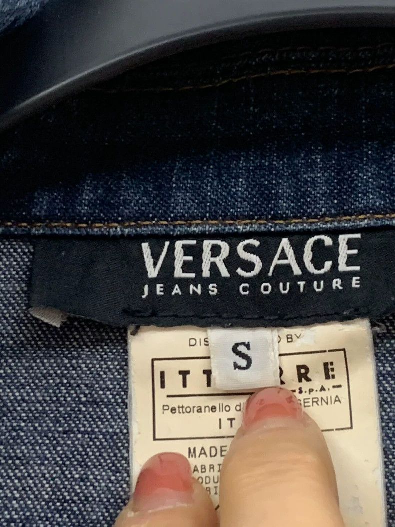 Versace Versace Denim jacket Size S / US 4 / IT 40 - 3 Thumbnail