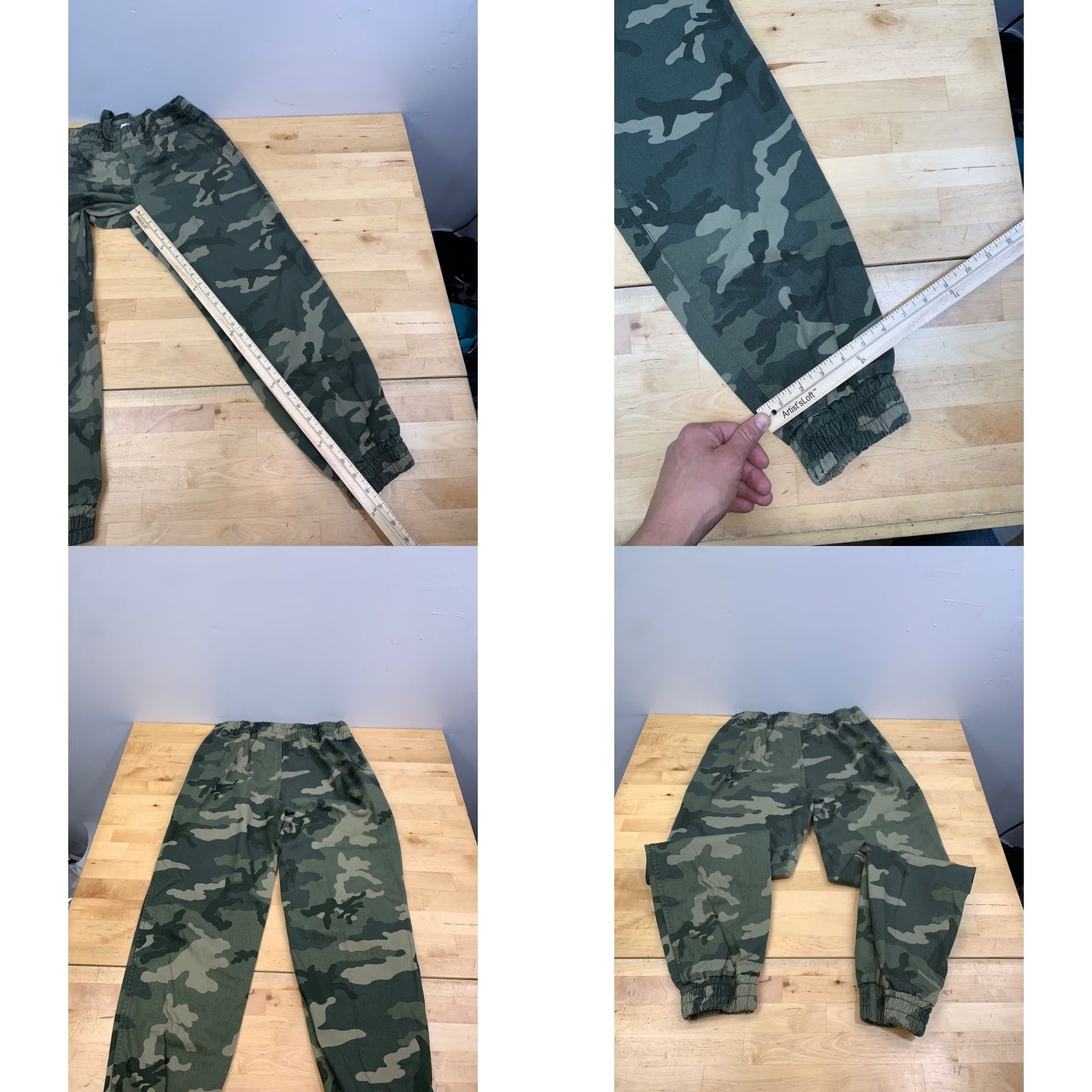 TNA TNA Camo Joggers Womens S Green Casual Size 28" / US 6 / IT 42 - 8 Thumbnail