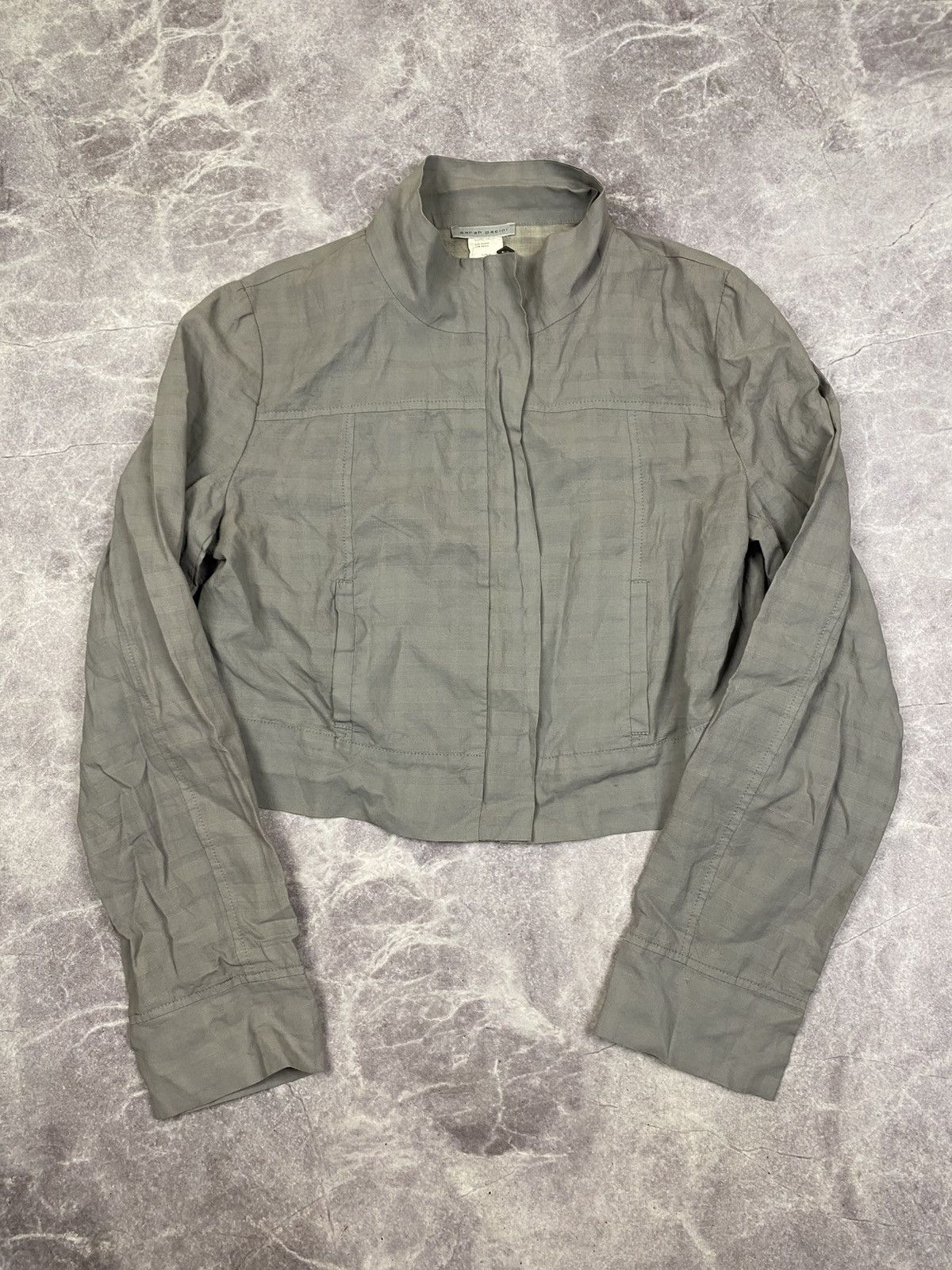 Sarah Pacini Sarah Pacini Ramie and Resin Light Jacket Size: 3 Size M / US 6-8 / IT 42-44 - 1 Thumbnail