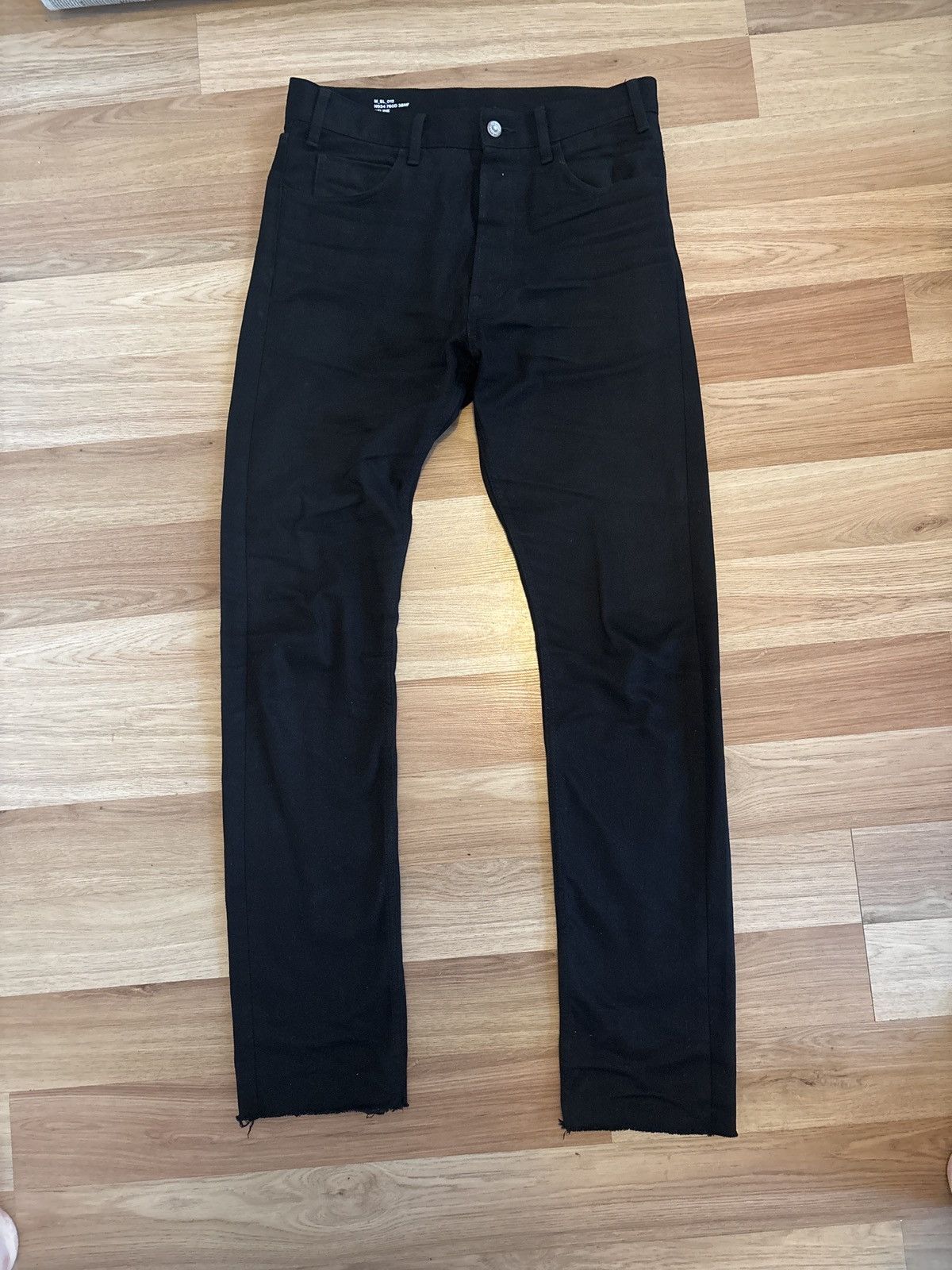 Celine Celine by Hedi slimane black denim jeans Size US 30 / EU 46 - 7 Thumbnail