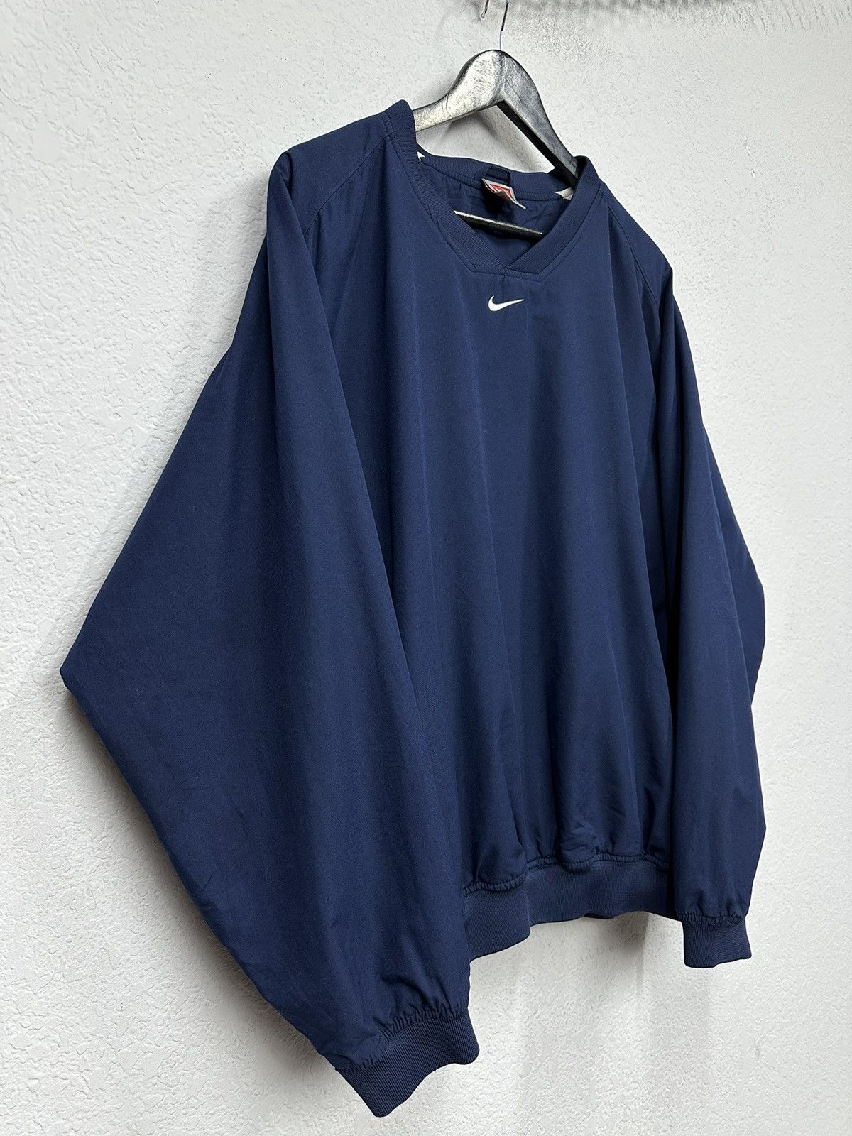 Nike Vintage Nike Nylon Centre Logo 90s Y2k Sweatshirt Jacket Size US XL / EU 56 / 4 - 6 Thumbnail