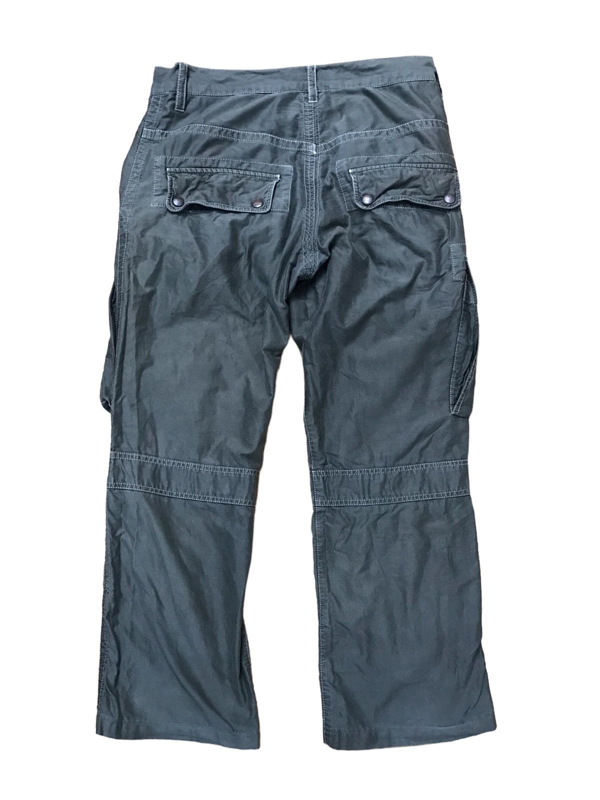 If Six Was Nine × Japanese Brand × KMRii HALB TACTICAL POCKET CARGO PANT Size US 32 / EU 48 - 10 Thumbnail