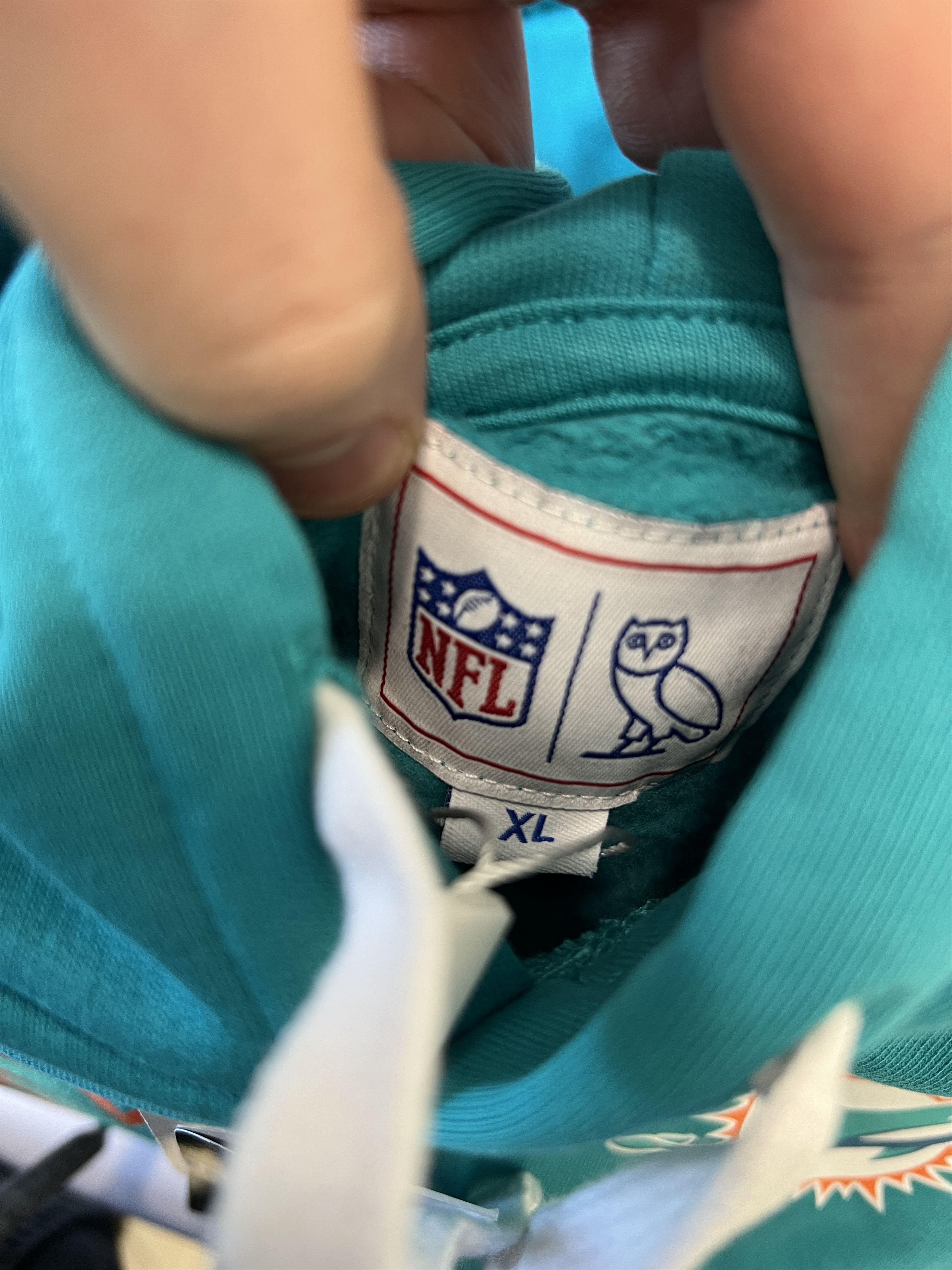 Drake OVO x NFL Miami Dolphins OG Owl Hoodie Size US XL / EU 56 / 4 - 10 Thumbnail