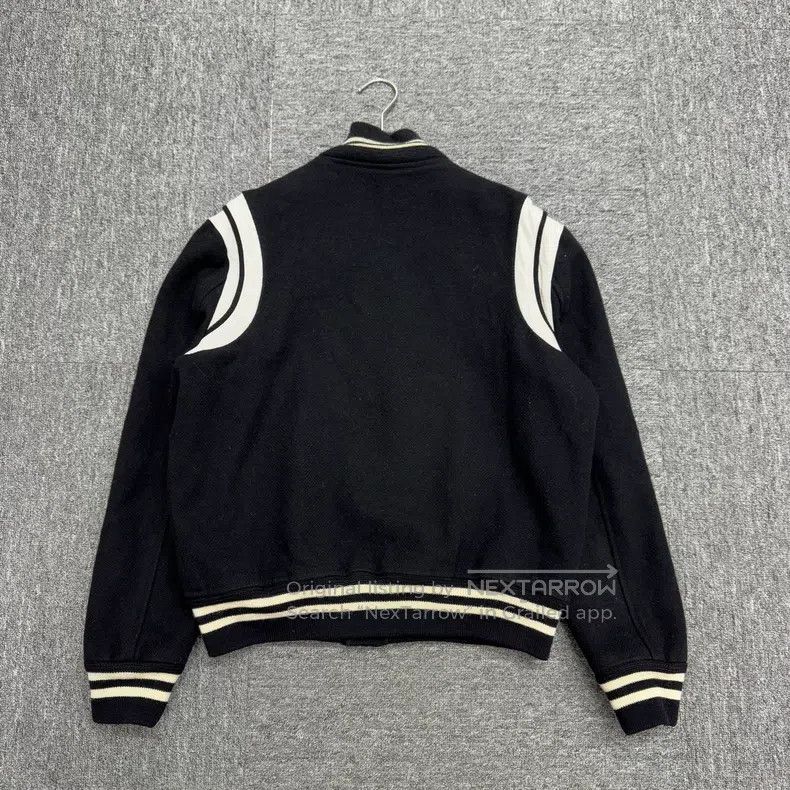 Saint Laurent Paris Saint Laurent Paris Black and White Patchwork Baseball Jac Size US M / EU 48-50 / 2 - 5 Thumbnail